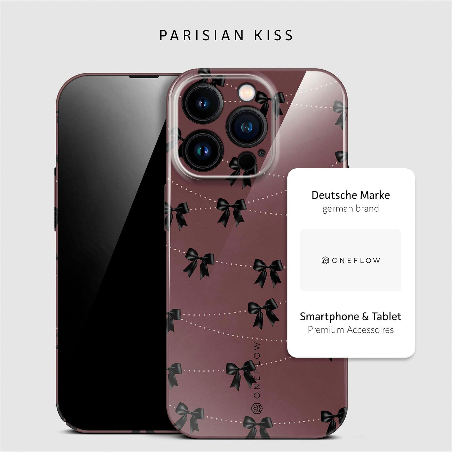 Splash Case für iPhone 15 Pro in der Farbe Parisian Kiss (Rot)