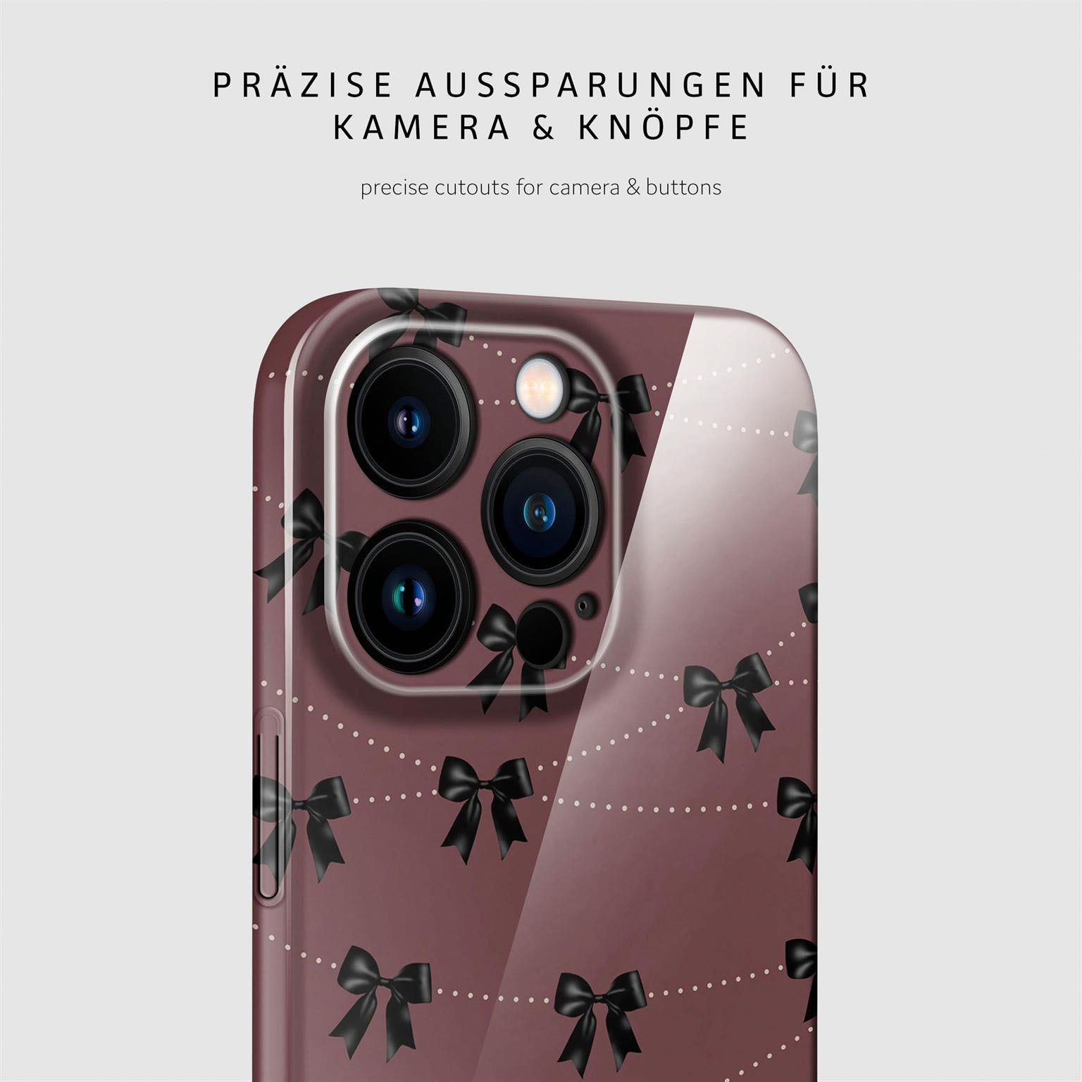 Splash Case für iPhone 15 Pro in der Farbe Parisian Kiss (Rot)