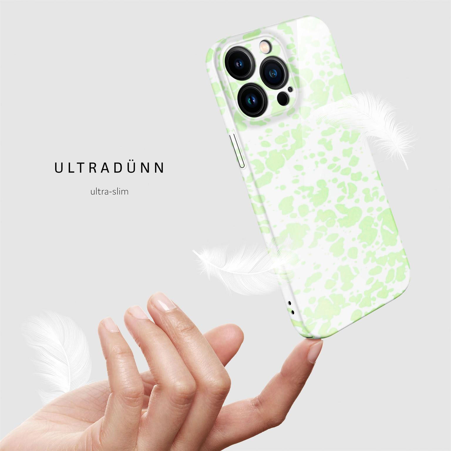 Splash Case für iPhone 15 Pro Max in der Farbe Mint Mirage (Grün)