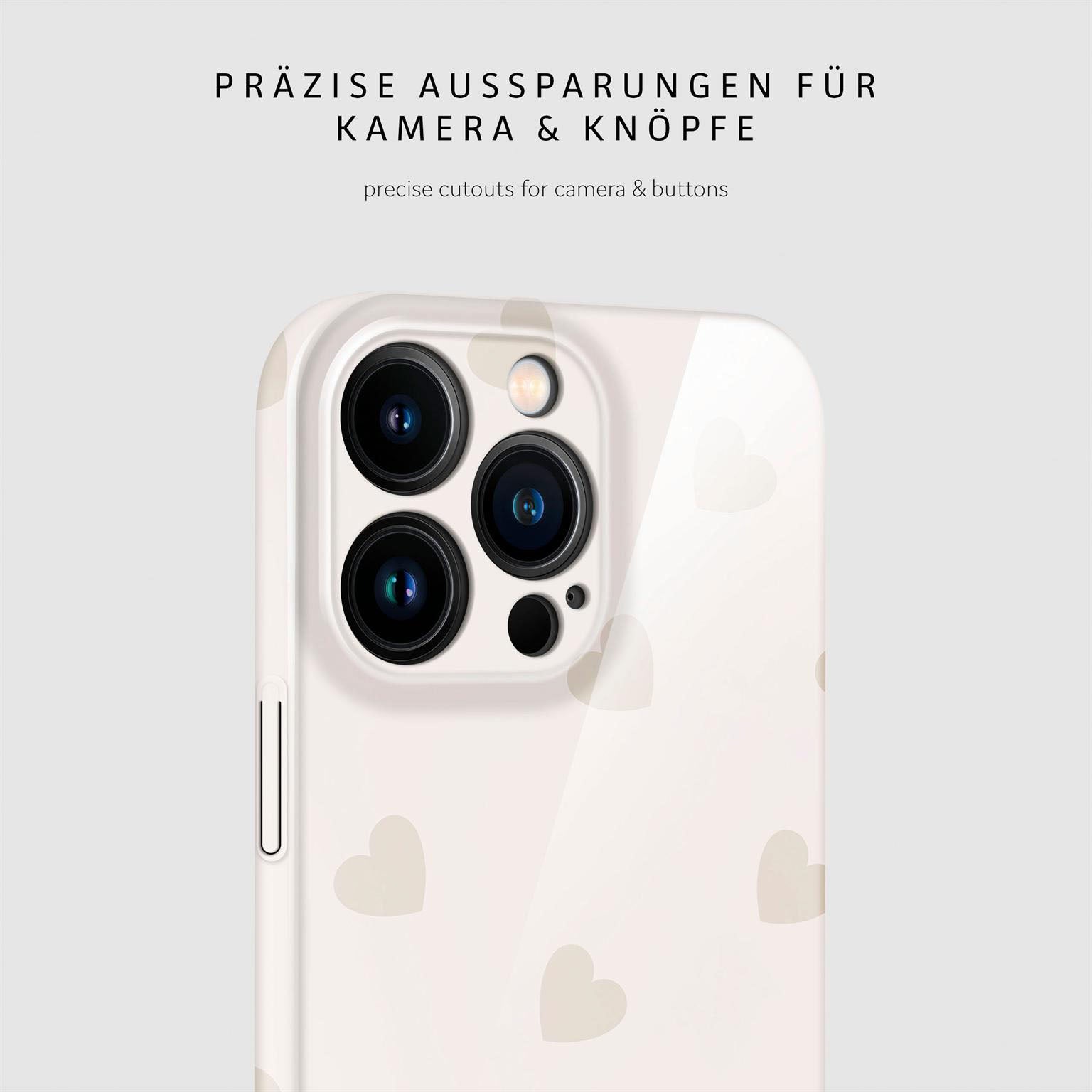 Splash Case für iPhone 15 Pro Max in der Farbe Latte Love (Braun / Beige)