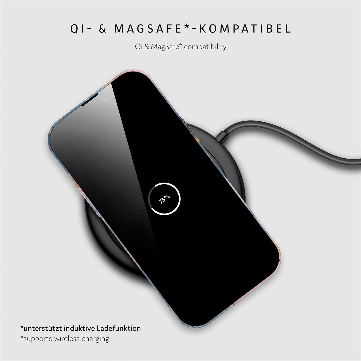 Bliss Cover für iPhone 15 Pro Max in der Farbe Aurora Lagoon (Mehrfarbig (bunt))