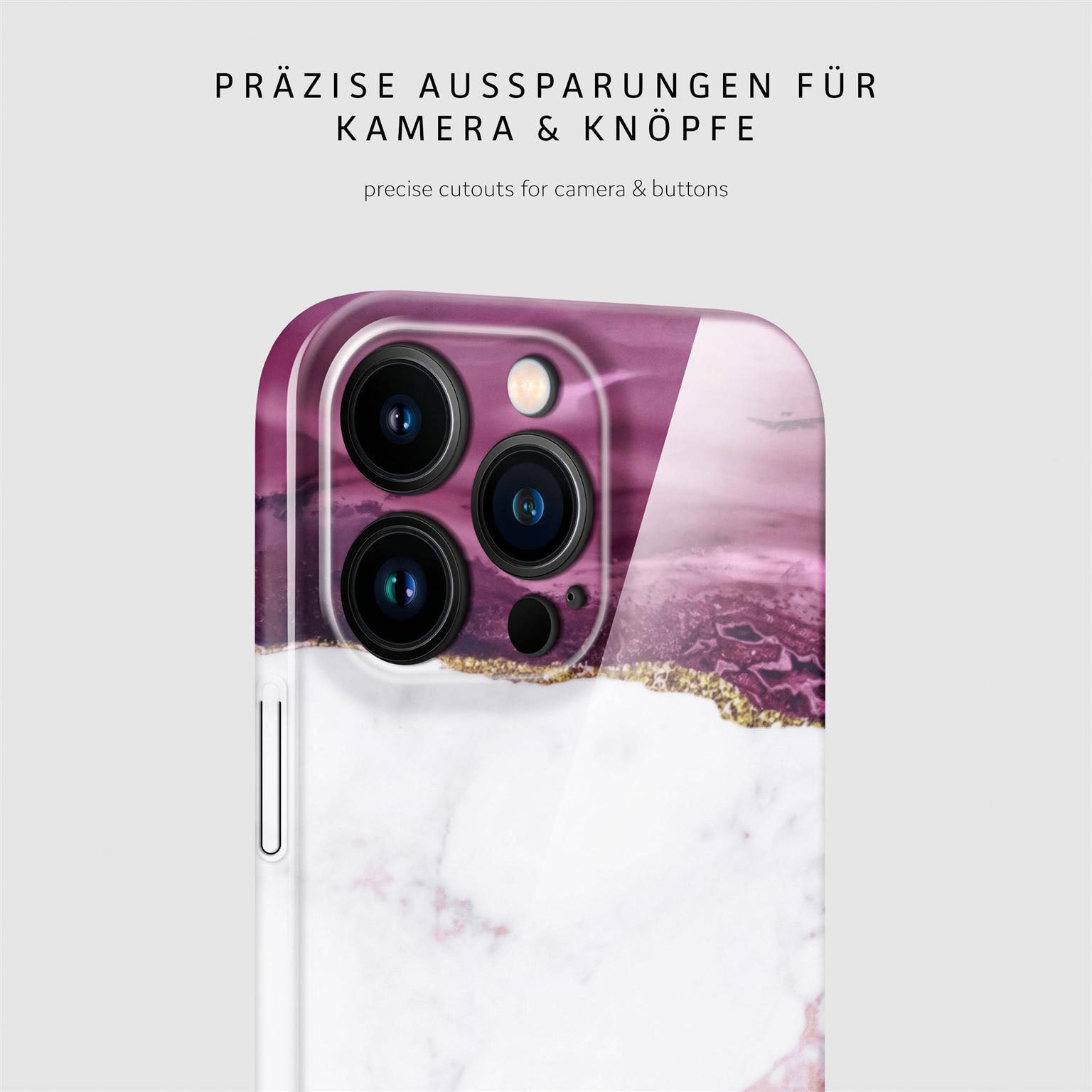 Bliss Cover für iPhone 15 Pro Max in der Farbe Velvet Kiss (Rosa / Pink)