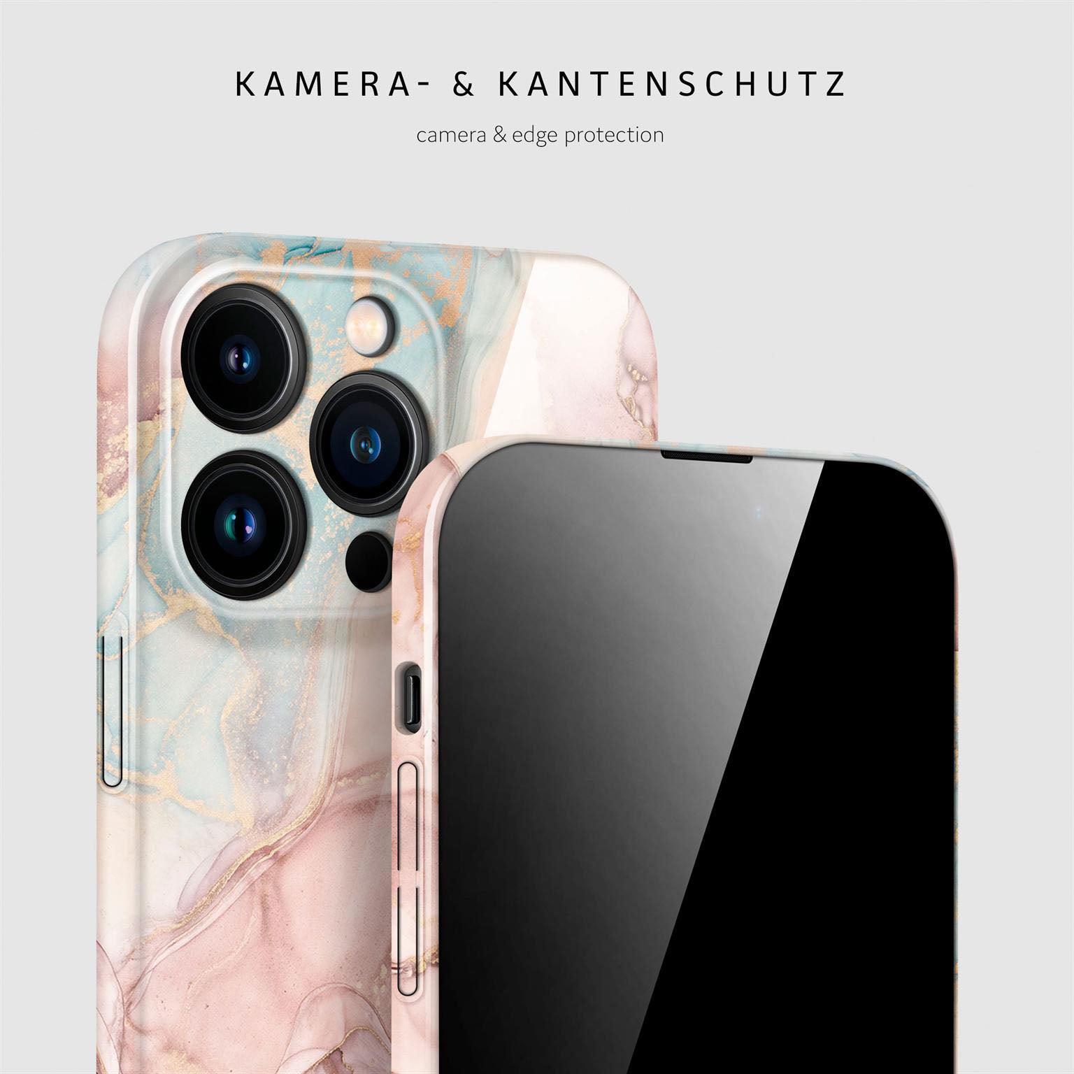 Bliss Cover für iPhone 15 Pro Max in der Farbe Rose Serenity (Rosa / Pink)