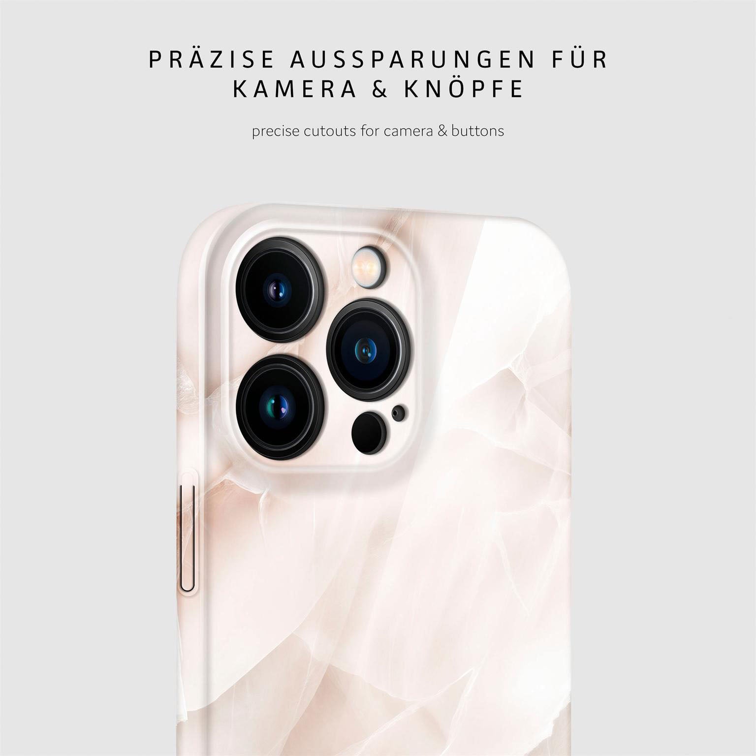 Bliss Cover für iPhone 15 Pro Max in der Farbe Soft Blush (Braun / Beige)