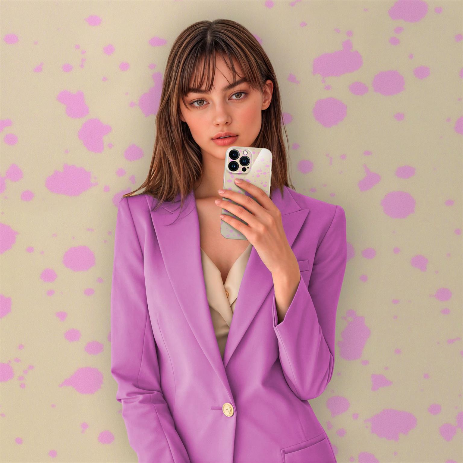 Splash Case für iPhone 15 Pro Max in der Farbe Blush Pop (Rosa / Pink)