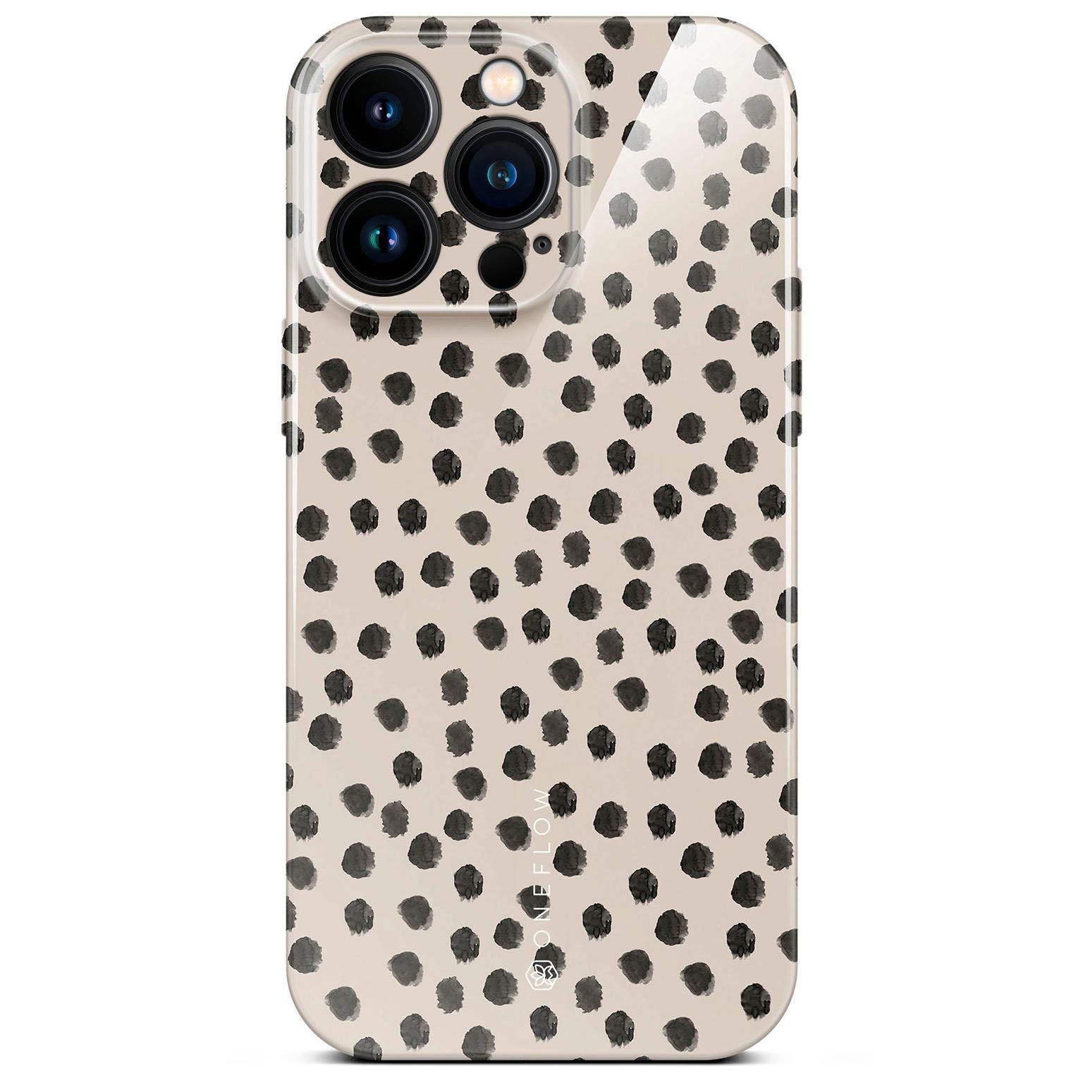 Splash Case für iPhone 15 Pro Max in der Farbe Cookies & Cream (Braun / Beige)