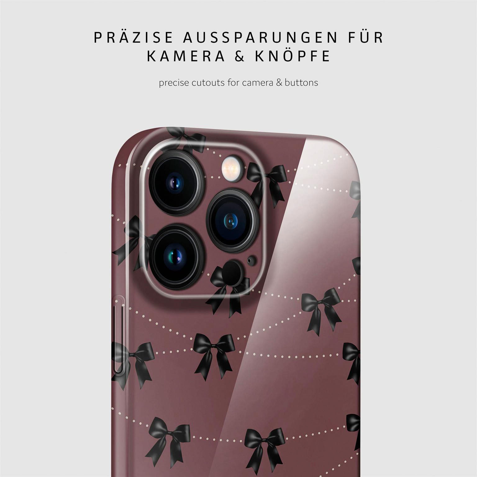 Splash Case für iPhone 15 Pro Max in der Farbe Parisian Kiss (Rot)