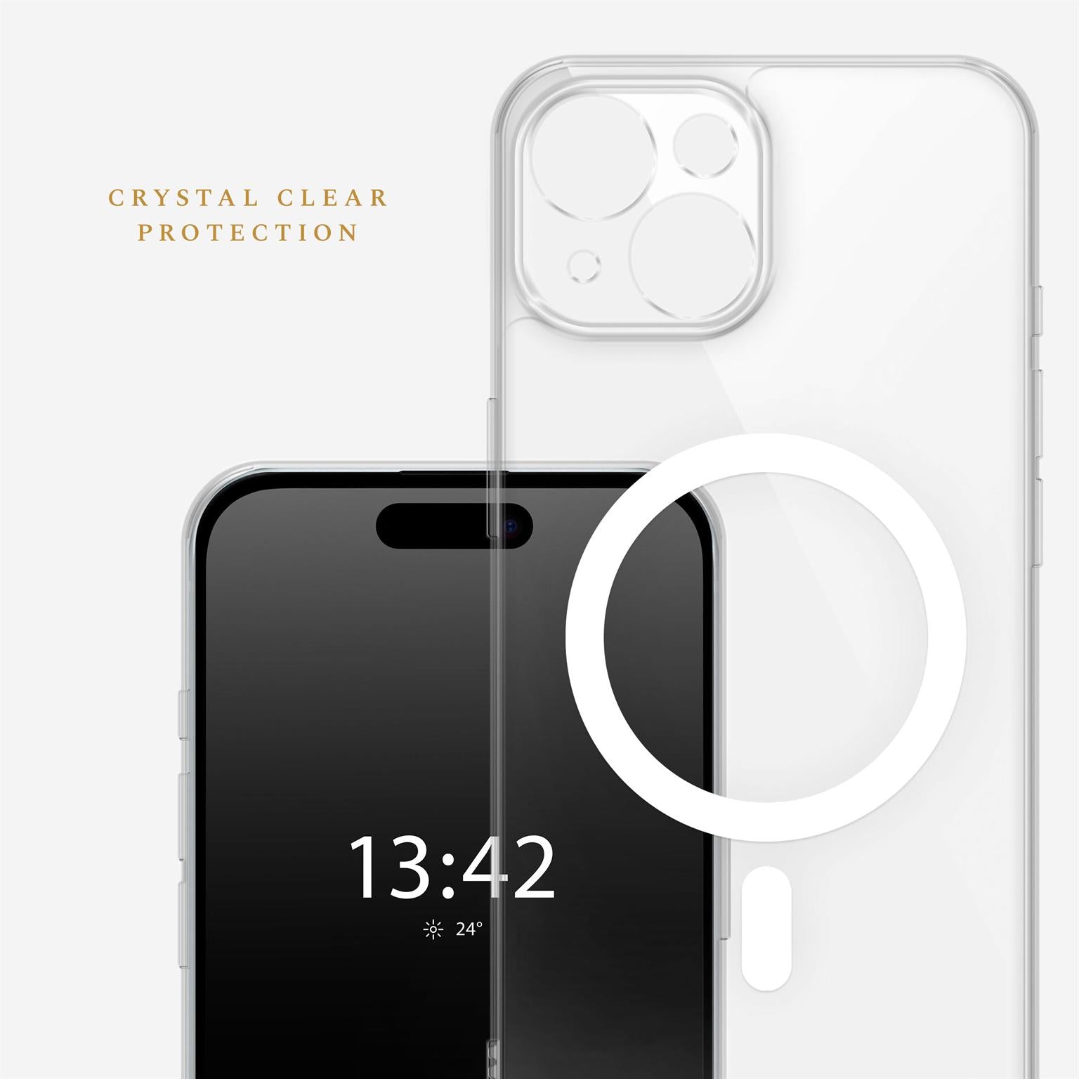 Nova Case für iPhone 15 in der Farbe Clear (Farblos (transparent))