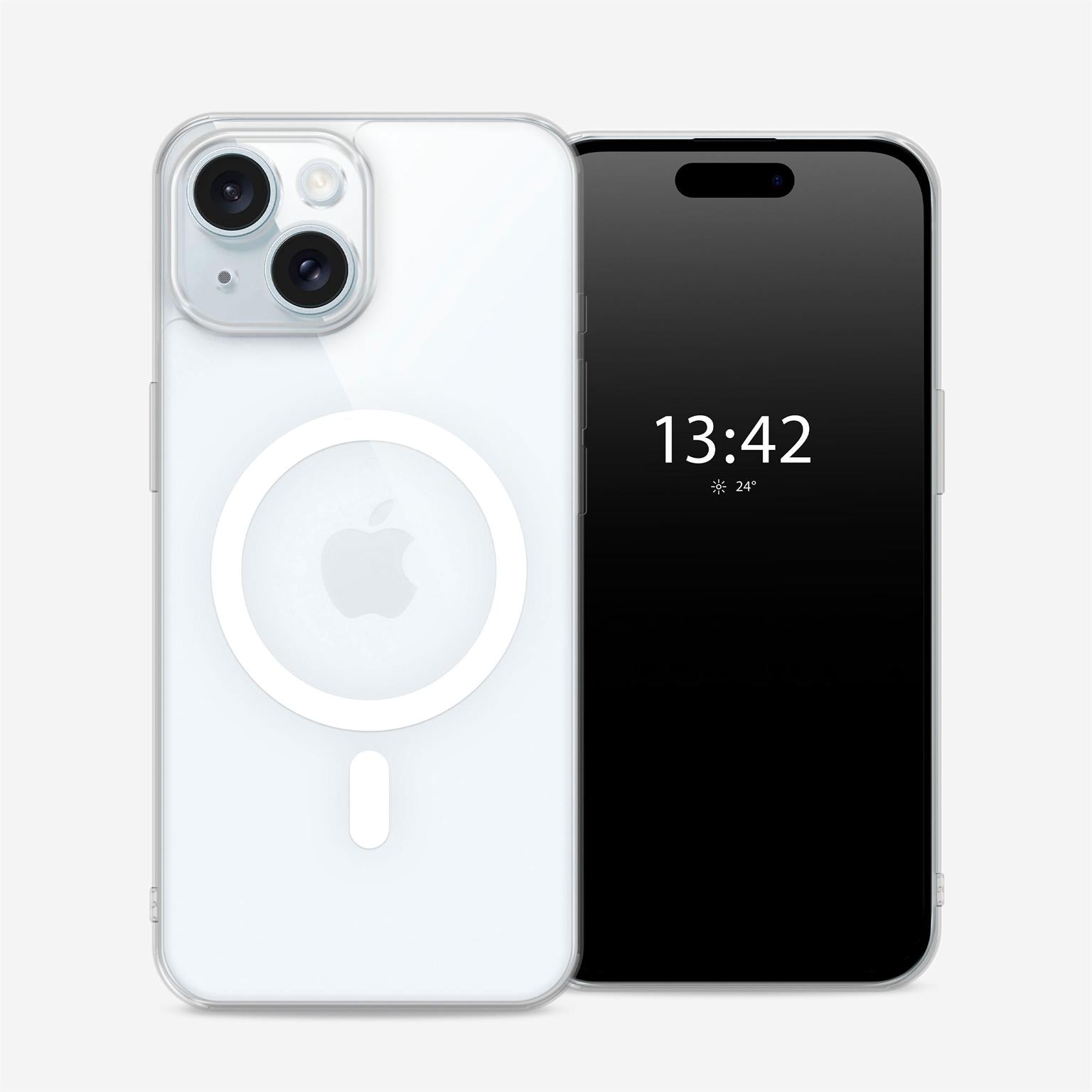 Nova Case für iPhone 15 in der Farbe Clear (Farblos (transparent))