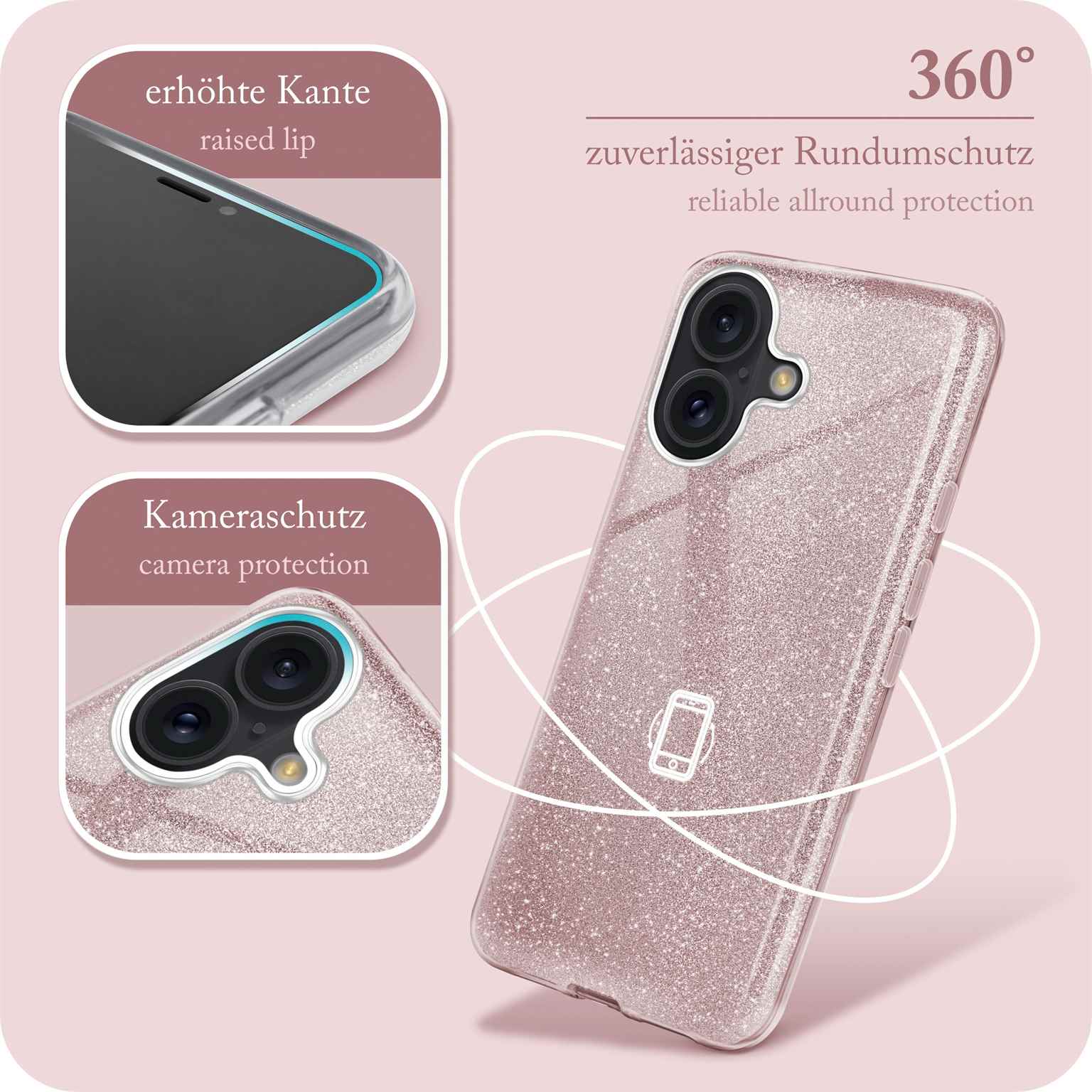 Glitter Case für iPhone 16