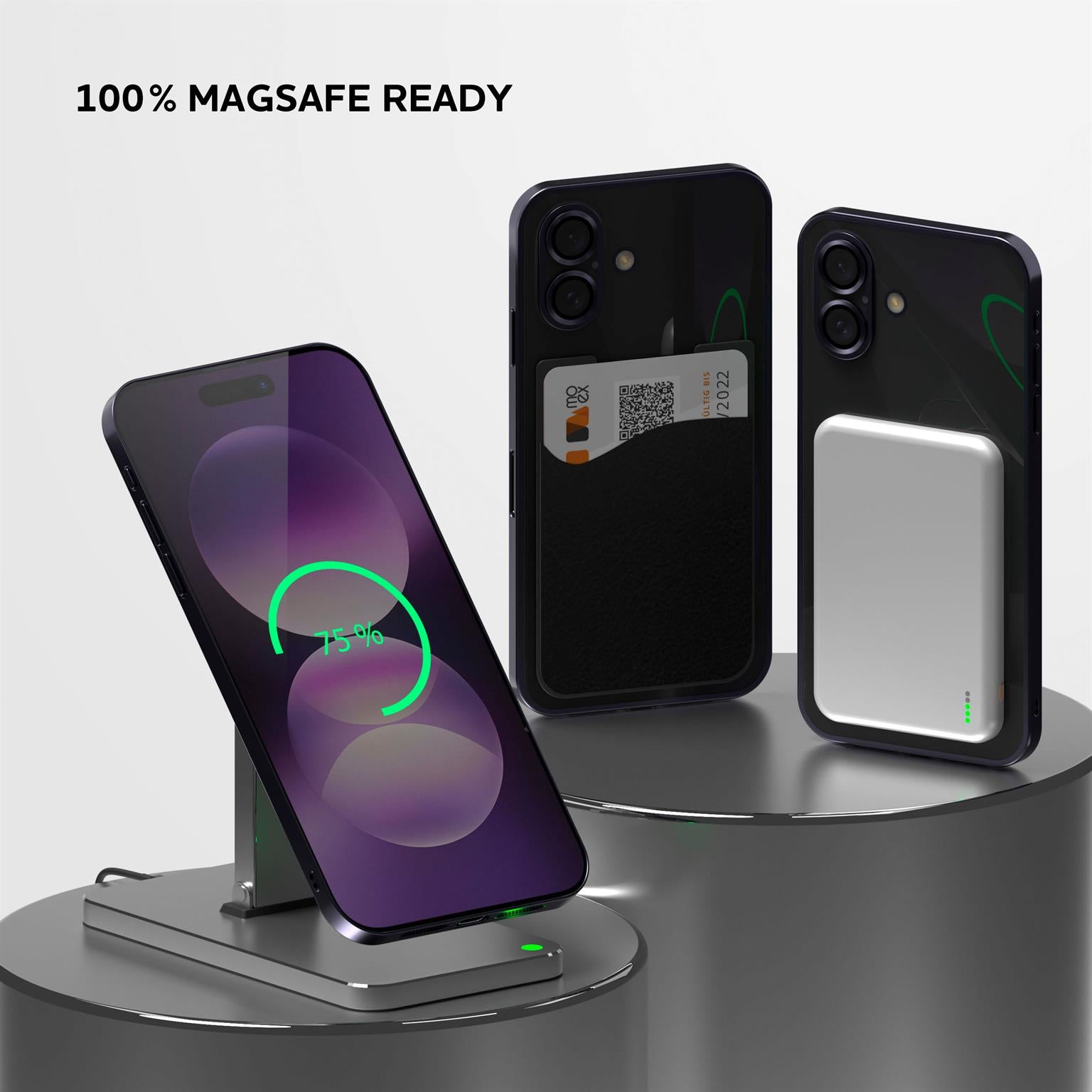 Aura Case für iPhone 16 in der Farbe Violet Whisper (Lila / Violett)