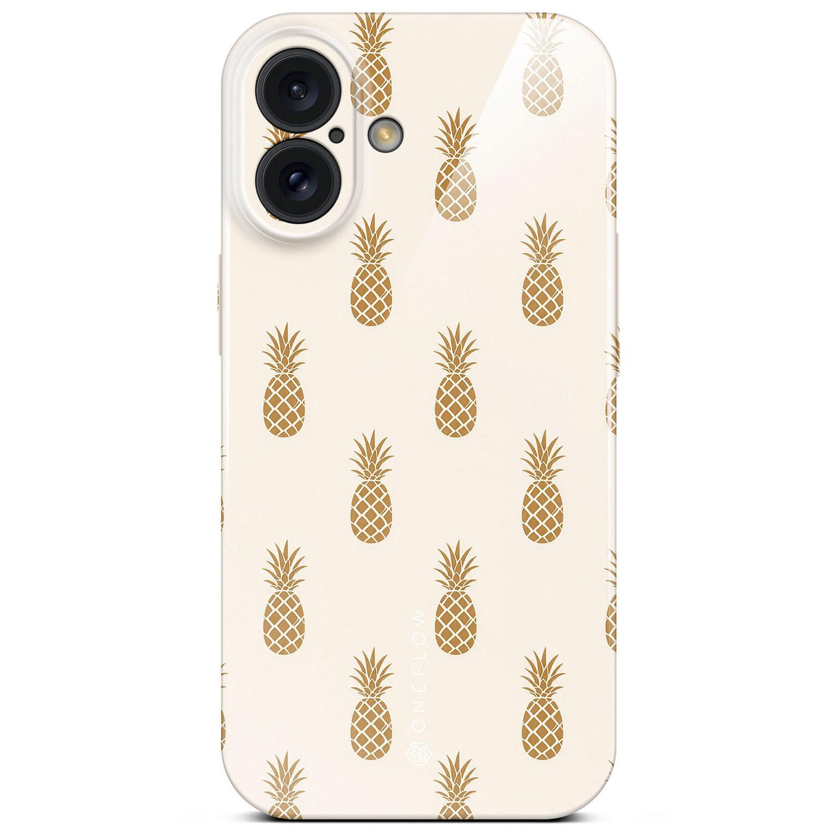 Splash Case für iPhone 16 in der Farbe Cabana Gold (Weiß)