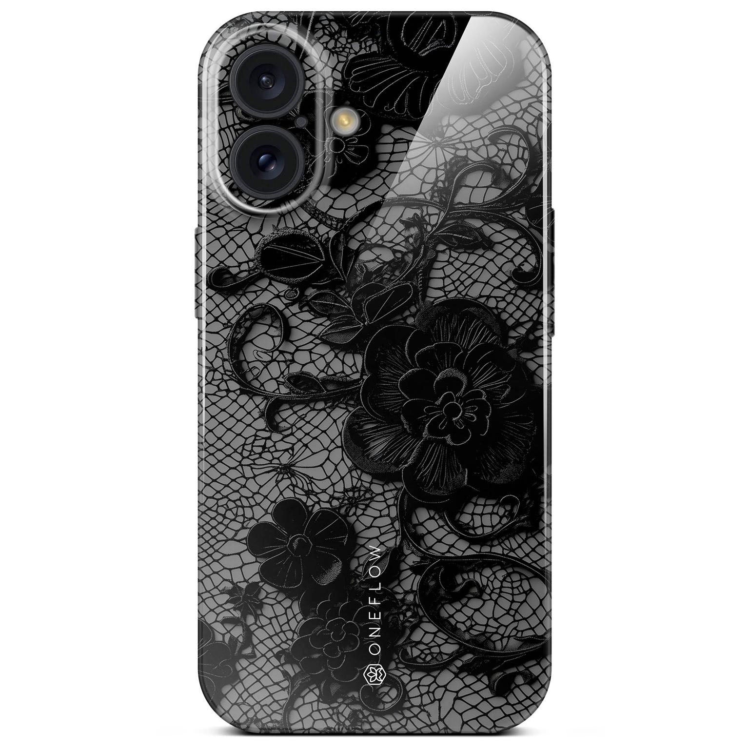 Splash Case für iPhone 16 in der Farbe Delicate Dream (Schwarz)