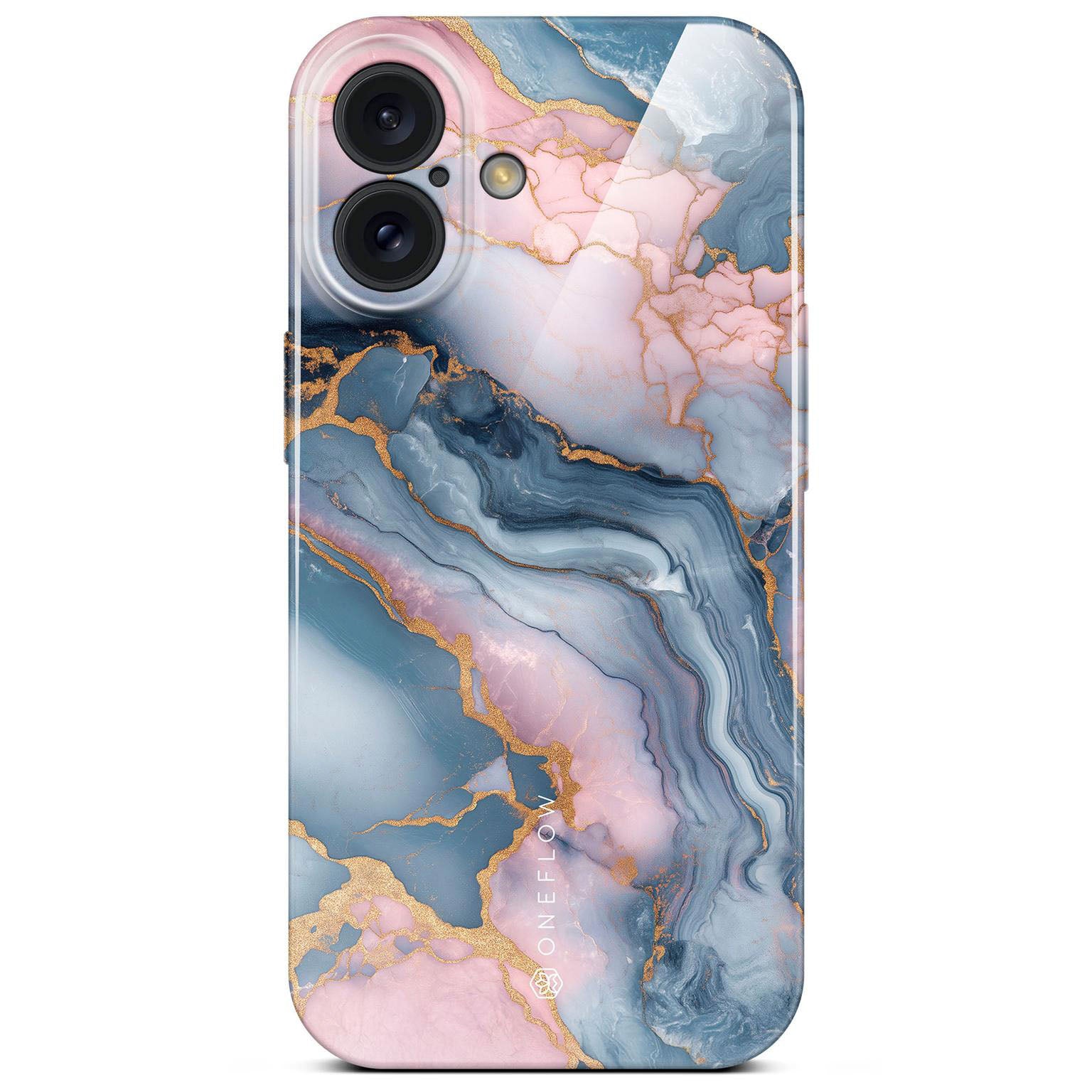 Bliss Cover für iPhone 16 in der Farbe Aurora Lagoon (Mehrfarbig (bunt))