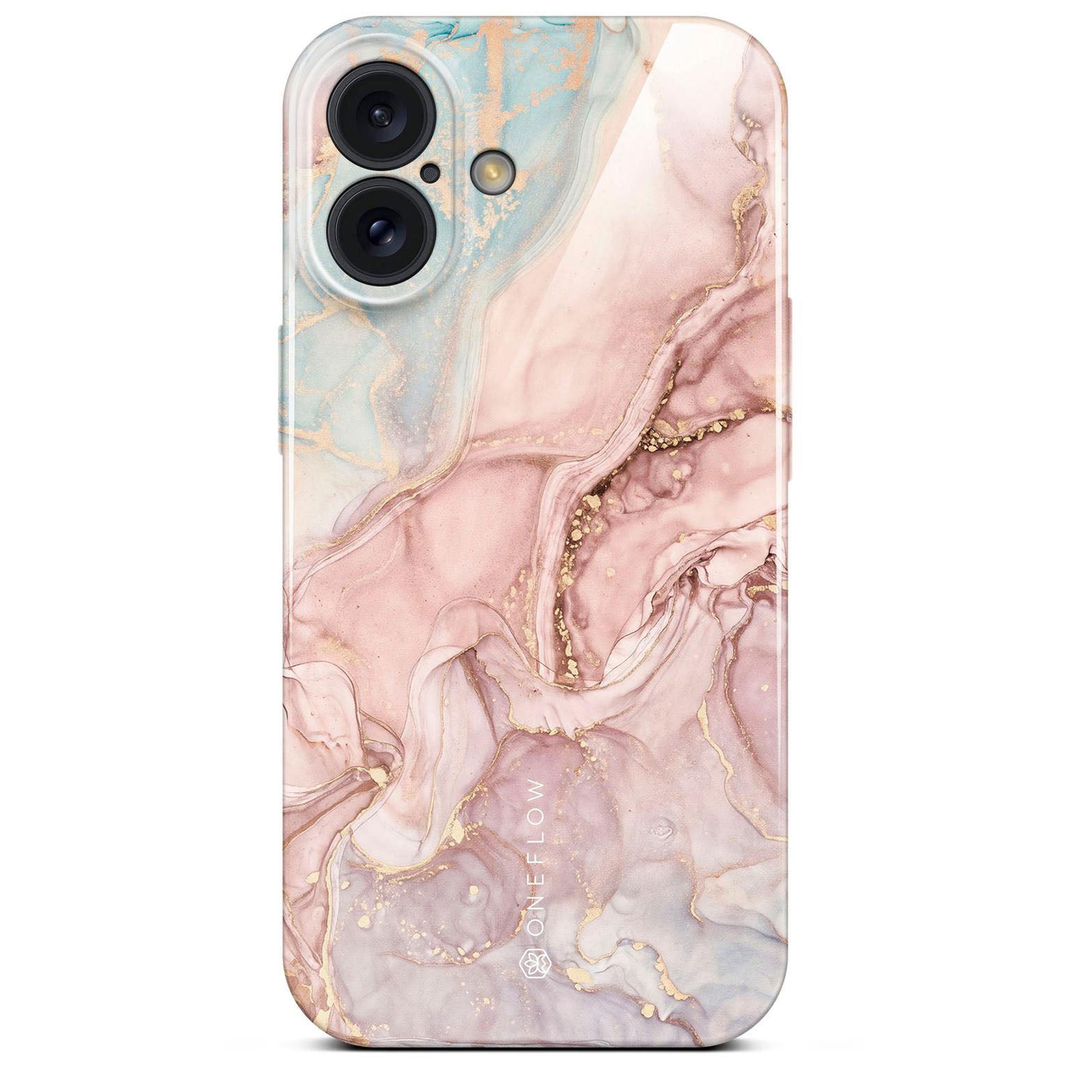 Bliss Cover für iPhone 16 in der Farbe Rose Serenity (Rosa / Pink)