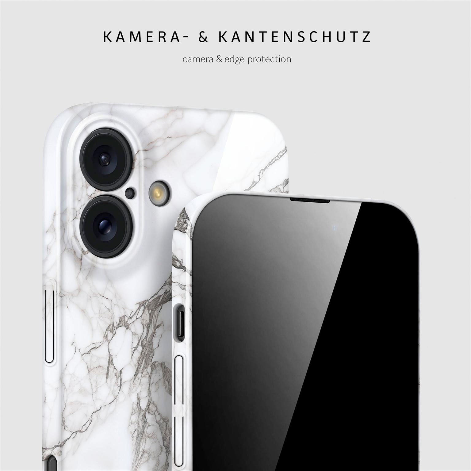 Bliss Cover für iPhone 16 in der Farbe Ivory Whisper (Weiß)