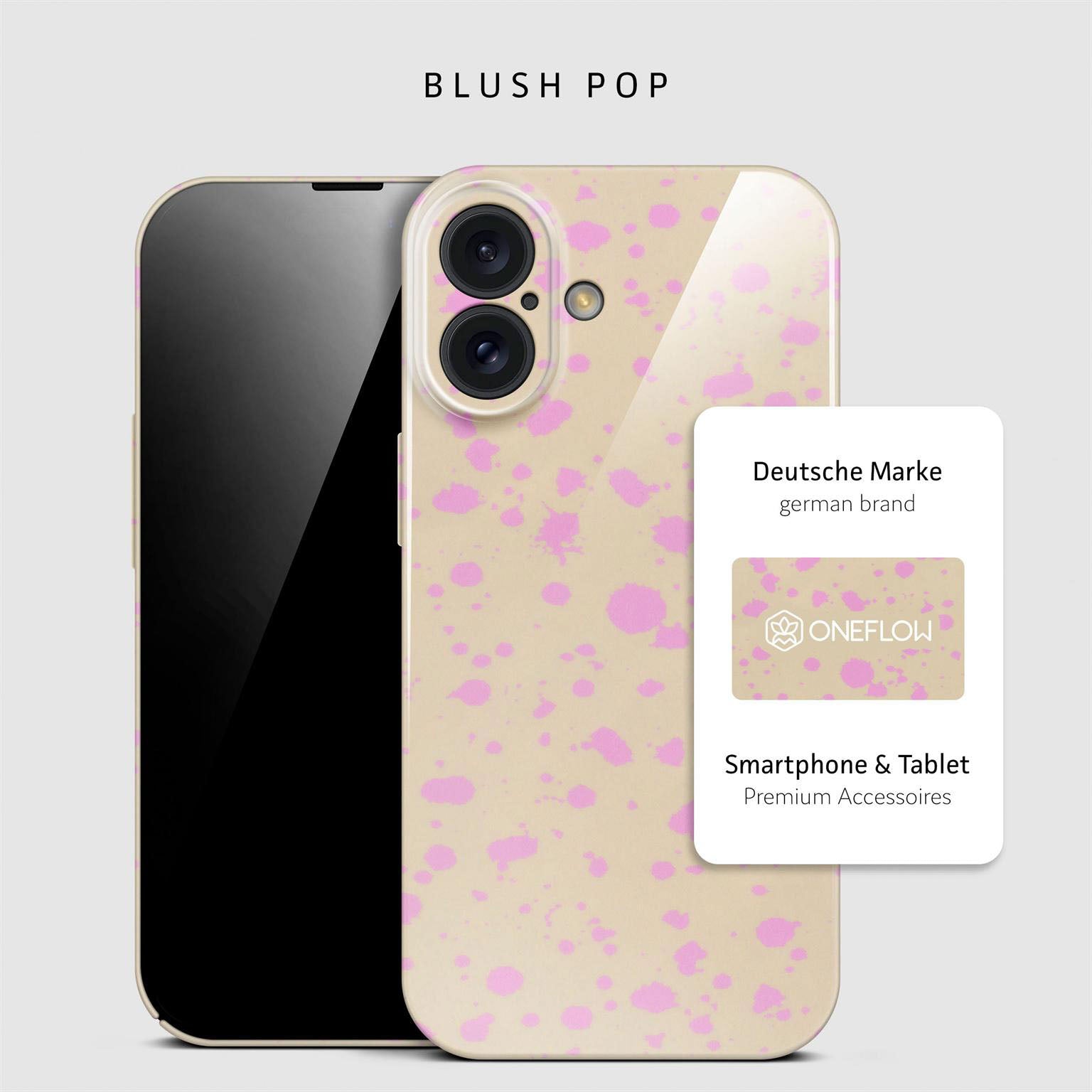 Splash Case für iPhone 16 in der Farbe Blush Pop (Rosa / Pink)