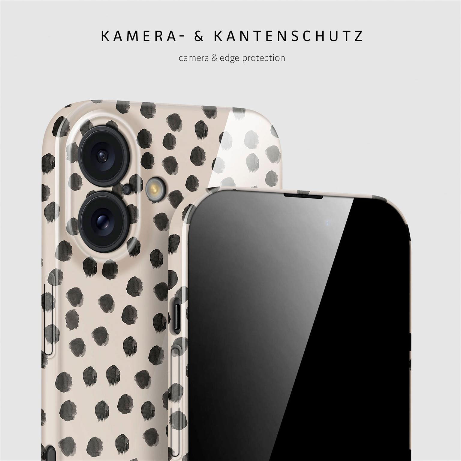 Splash Case für iPhone 16 in der Farbe Cookies & Cream (Braun / Beige)