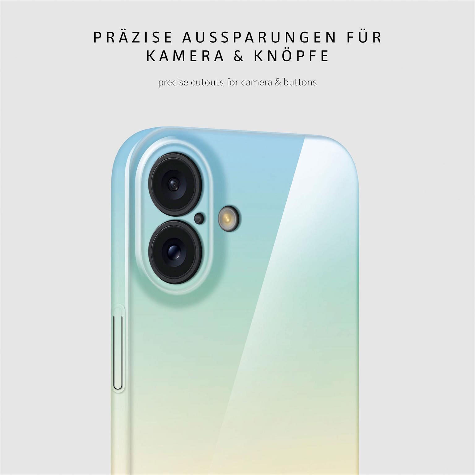 Splash Case für iPhone 16 in der Farbe Sunset Sorbet (Mehrfarbig (bunt))