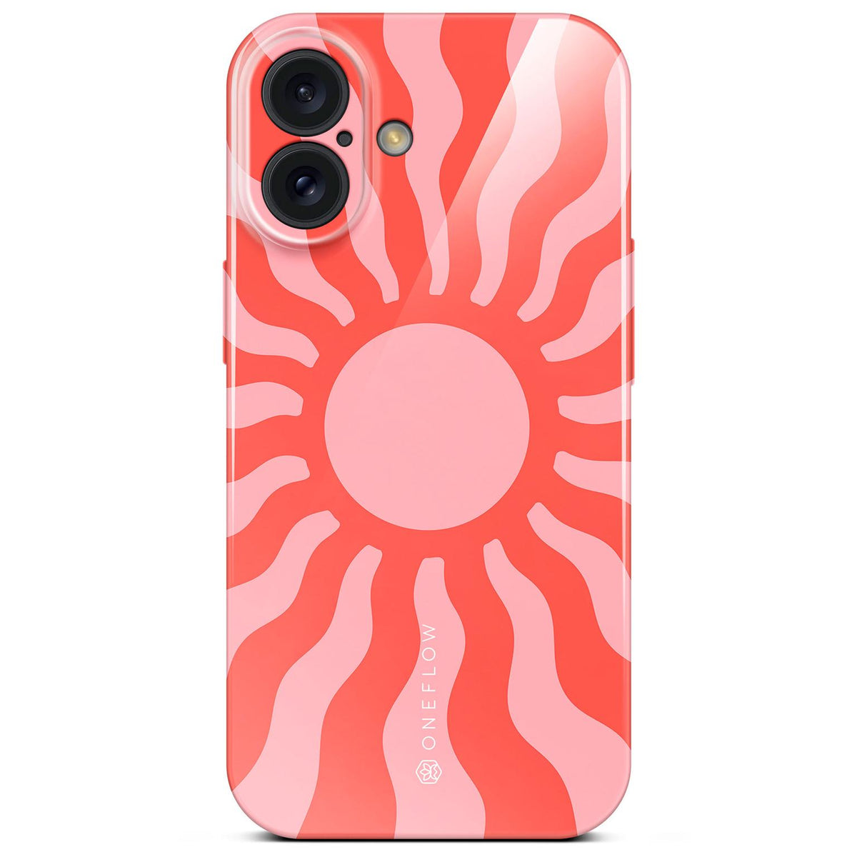 Splash Case für iPhone 16 in der Farbe Hot Aura (Rosa / Pink)