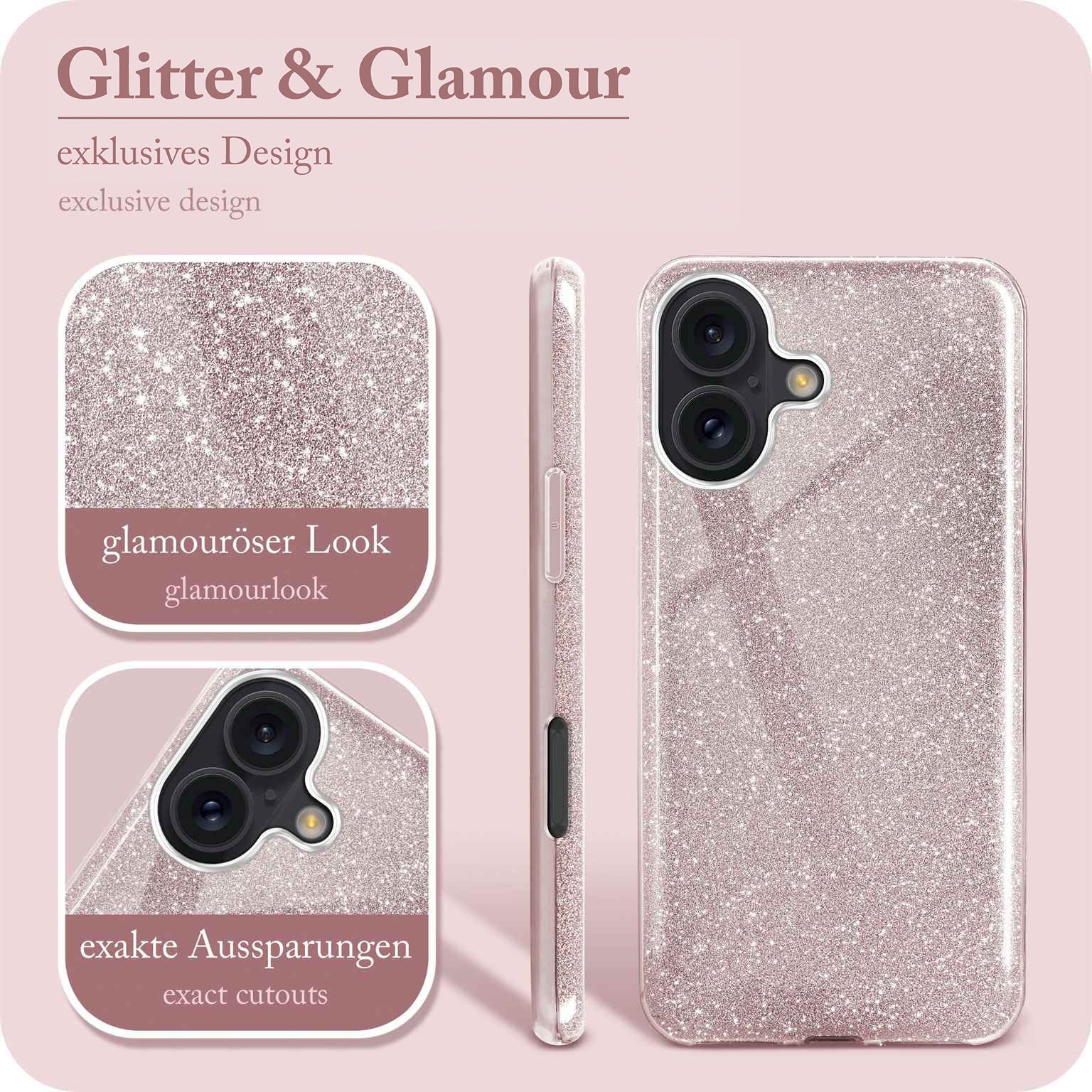Glitter Case für iPhone 16 Plus