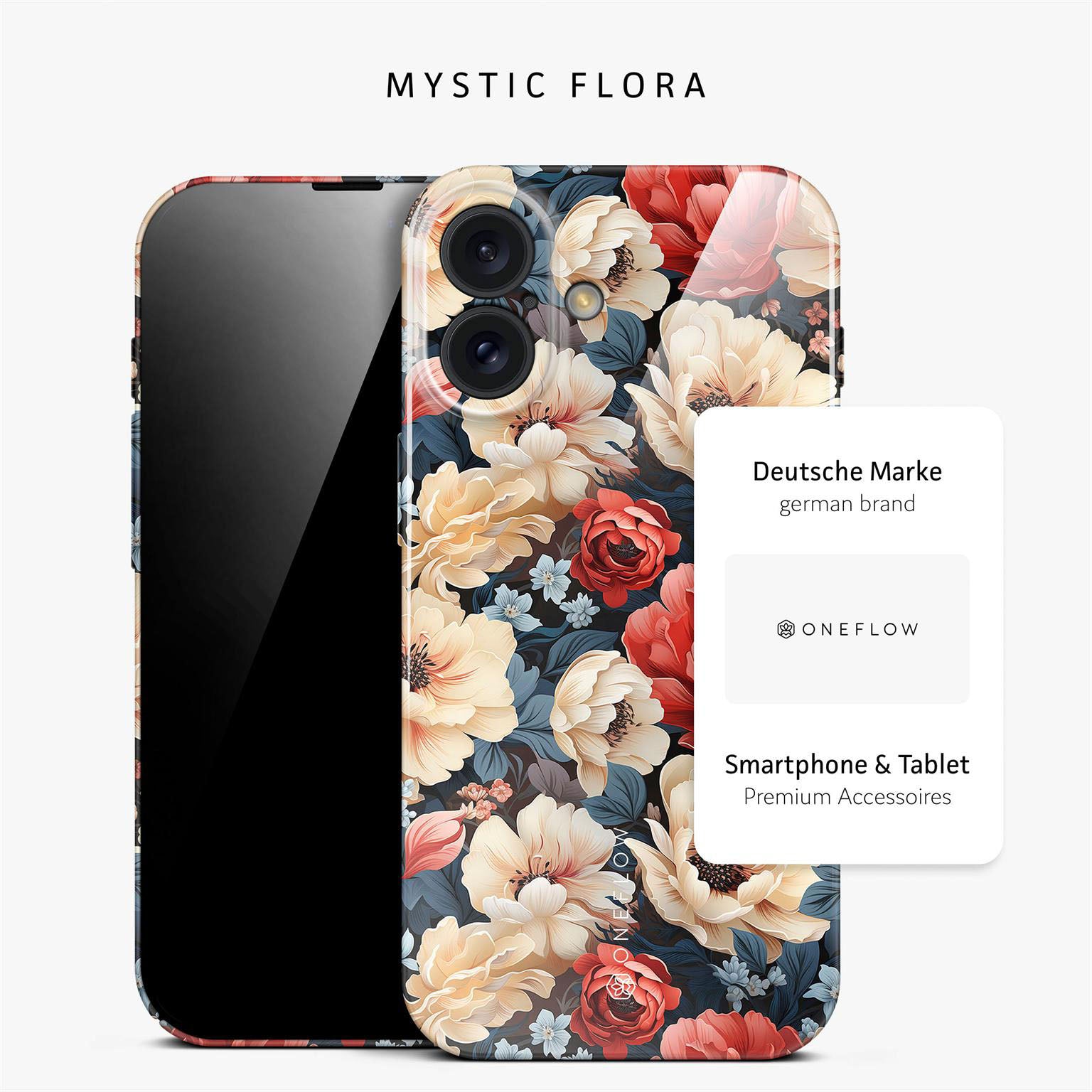Flower Cover für iPhone 16 Plus