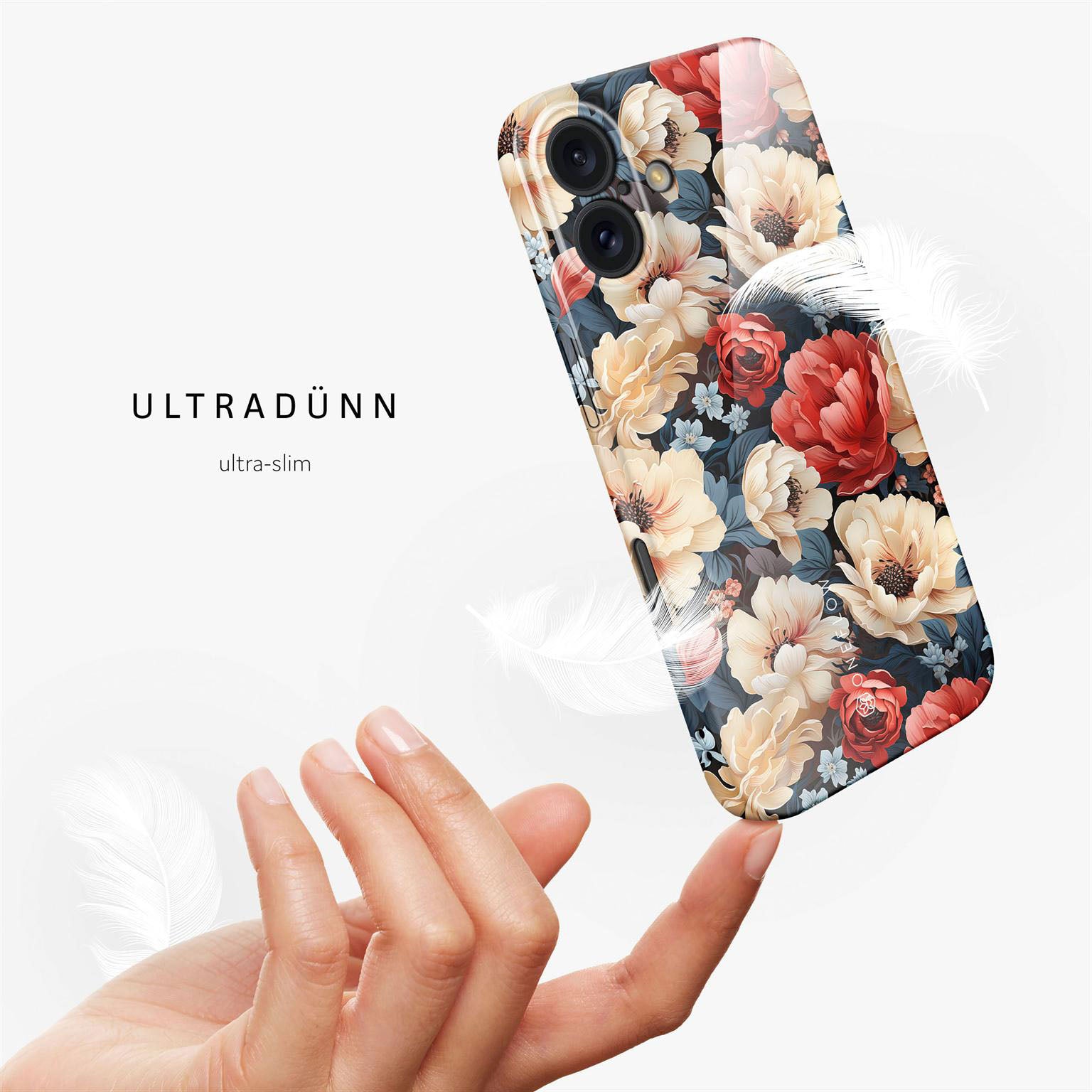 Flower Cover für iPhone 16 Plus