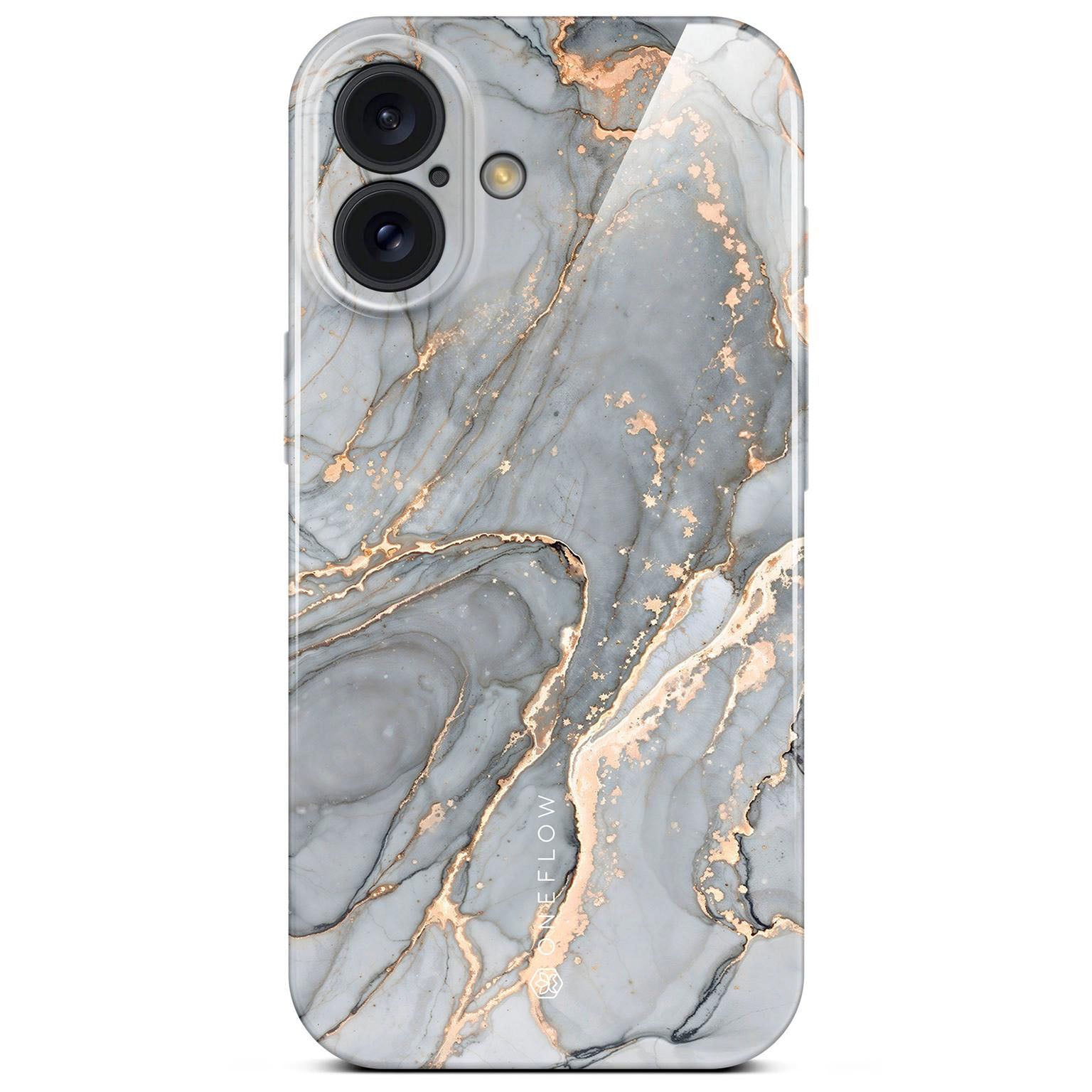 Bliss Cover für iPhone 16 Plus in der Farbe Soft Granite (Grau)