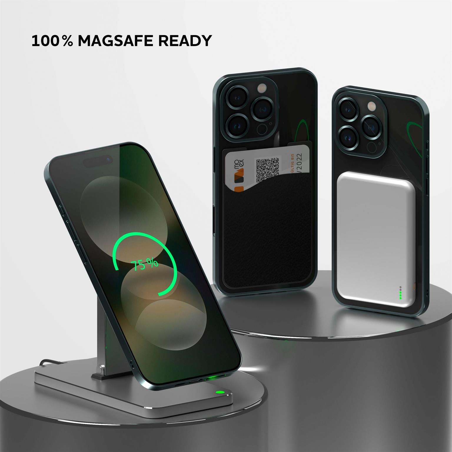 Aura Case für iPhone 16 Pro in der Farbe Mint Breeze (Grün)