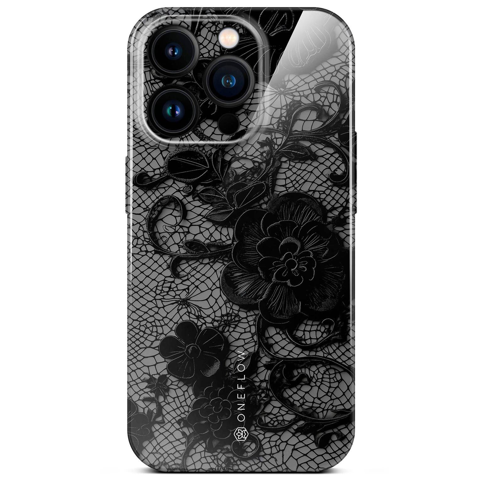 Splash Case für iPhone 16 Pro in der Farbe Delicate Dream (Schwarz)