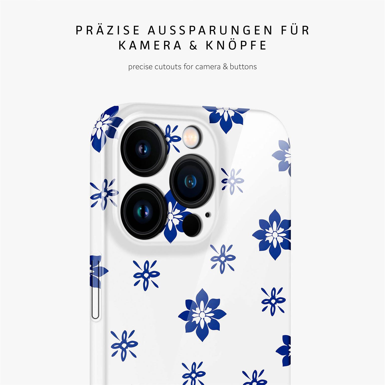 Splash Case für iPhone 16 Pro in der Farbe Porcelain Pop (Weiß)