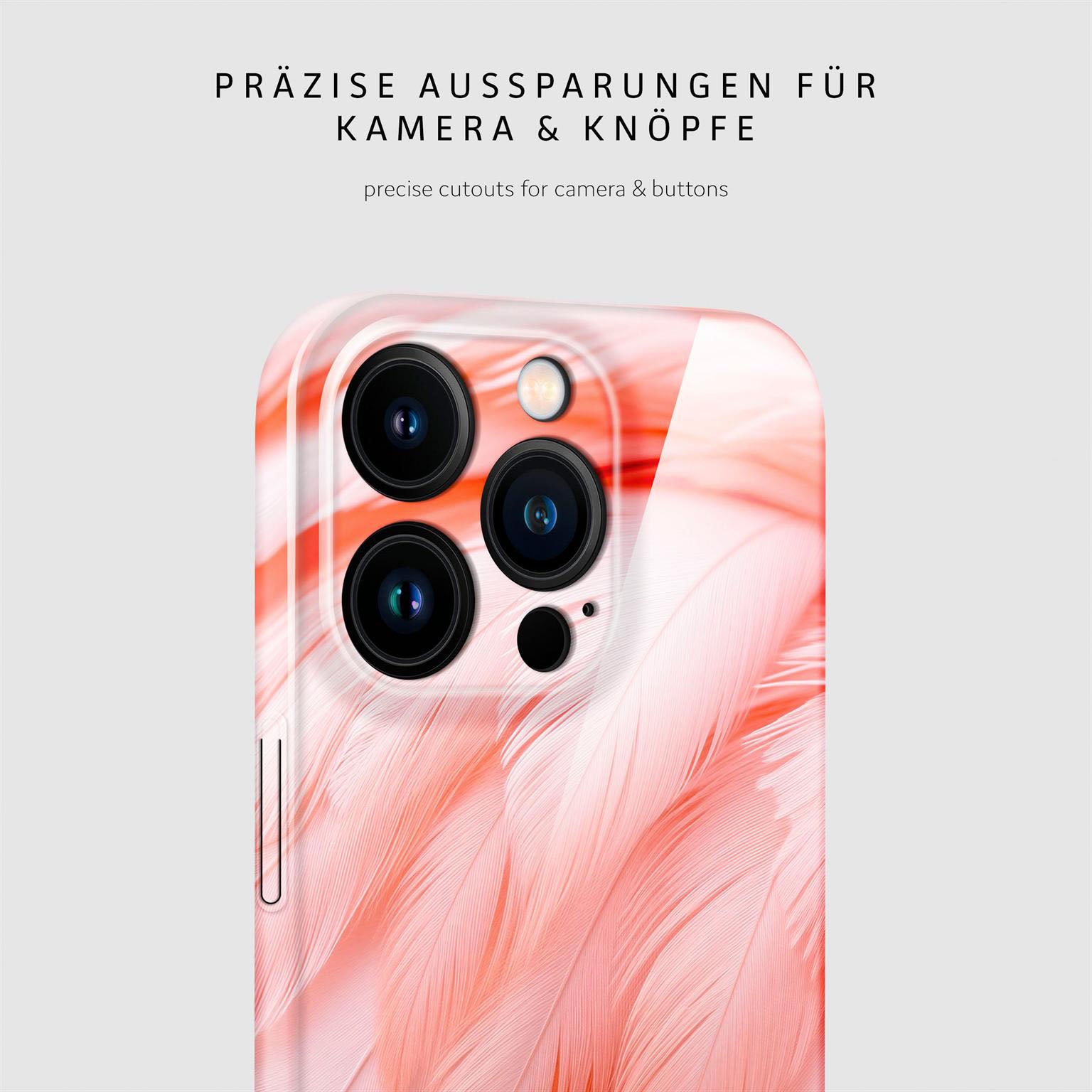 Wild Cover für iPhone 16 Pro in der Farbe Smooth Flamingo (Rosa / Pink)