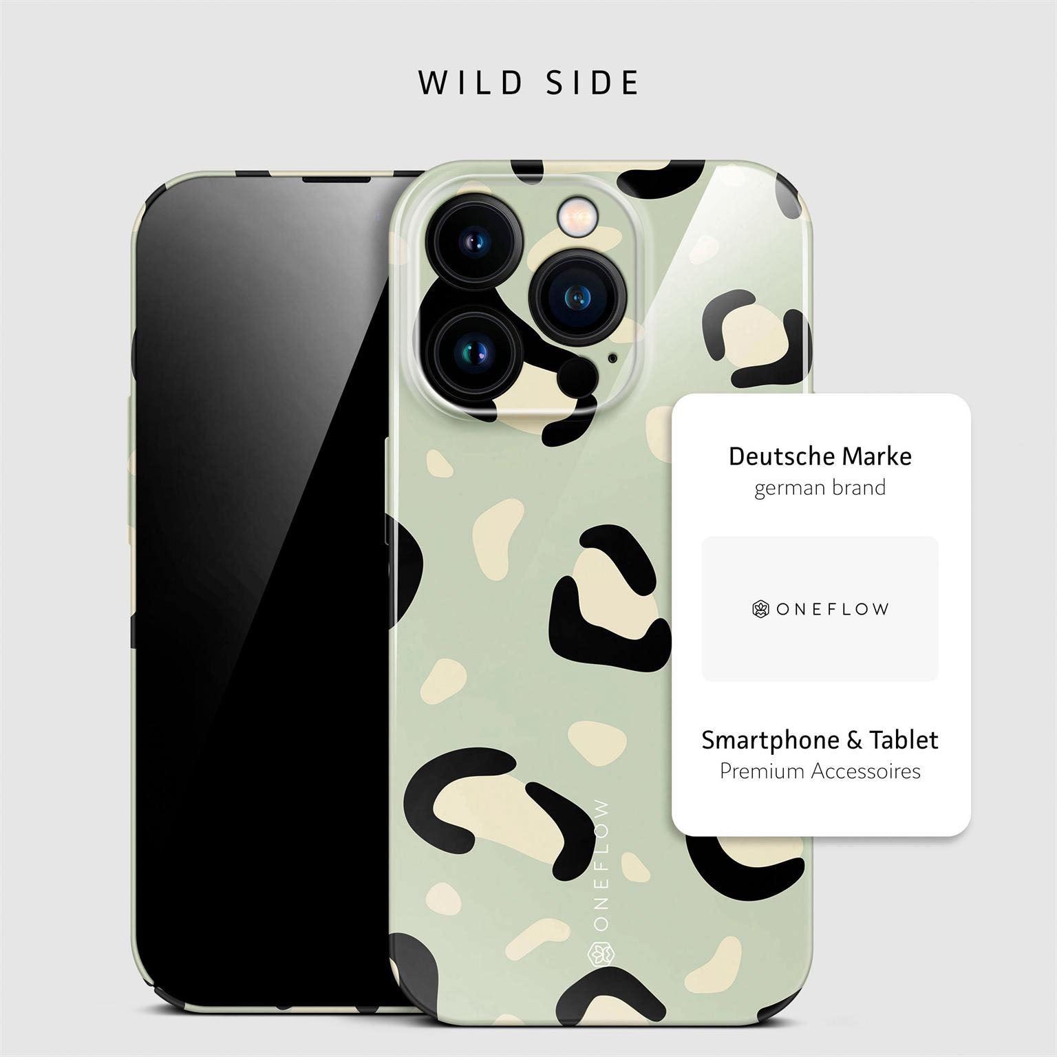 Splash Case für iPhone 16 Pro in der Farbe Wild Side (Grün)