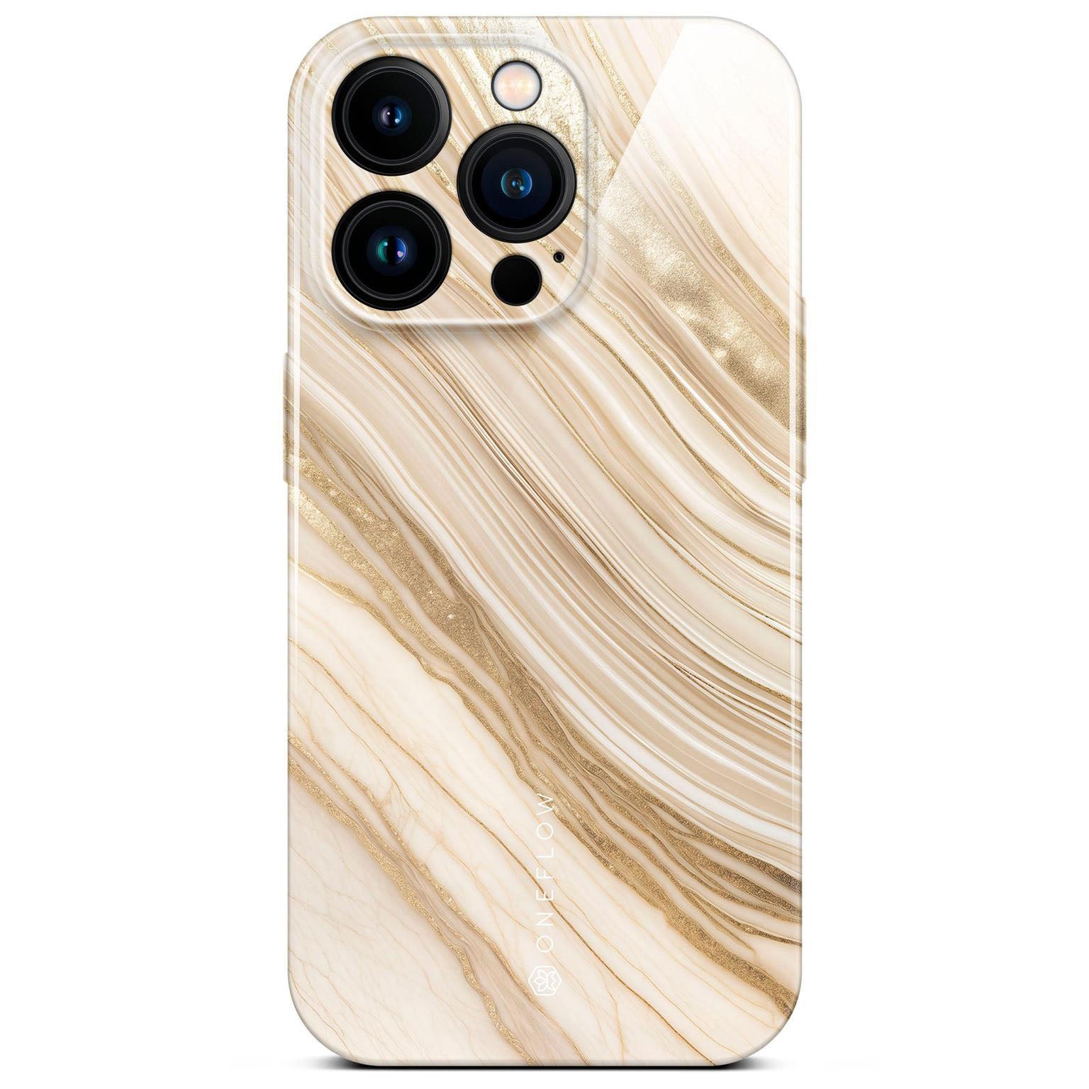 Bliss Cover für iPhone 16 Pro in der Farbe Sand Dune (Braun / Beige)