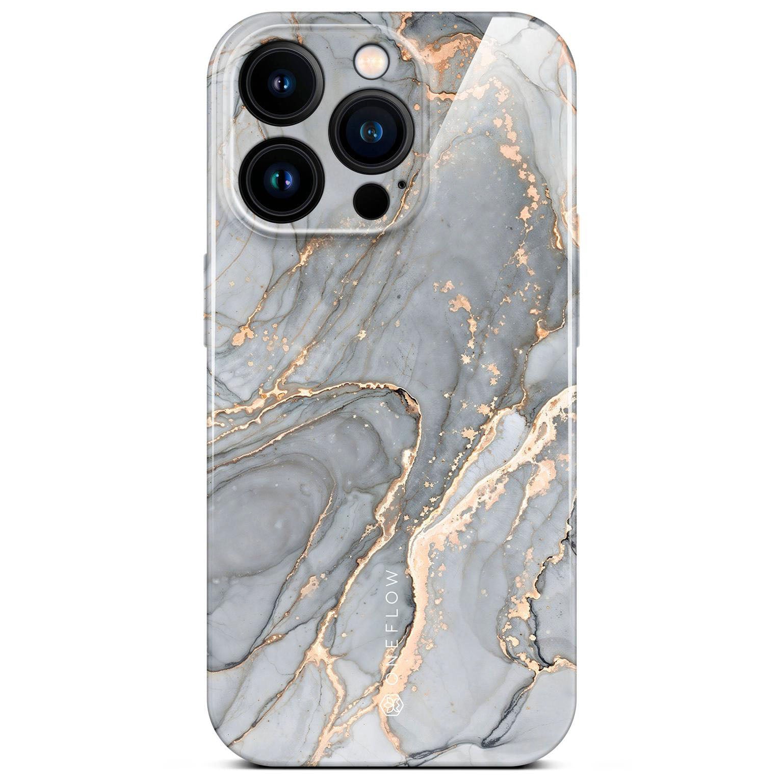 Bliss Cover für iPhone 16 Pro in der Farbe Soft Granite (Grau)
