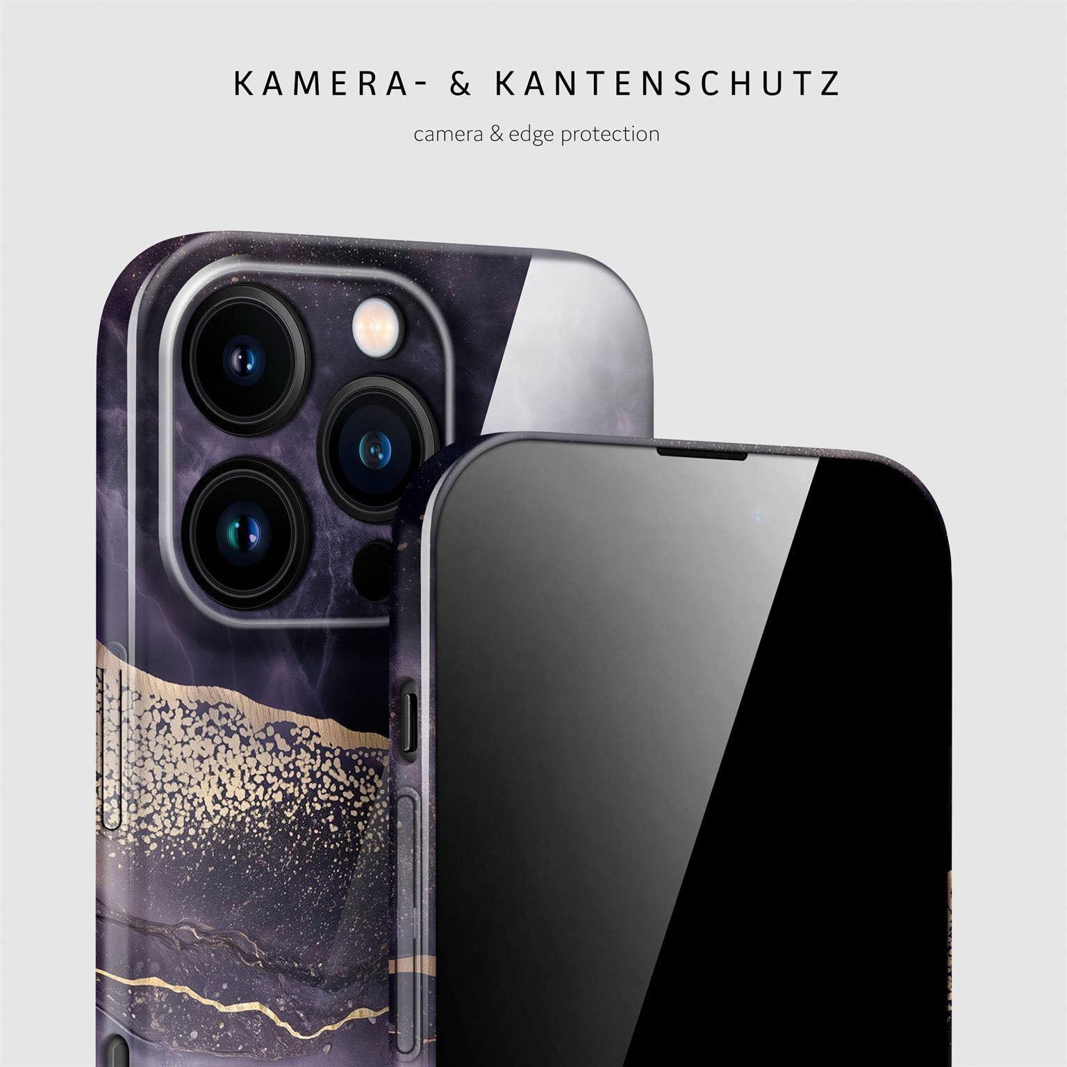 Bliss Cover für iPhone 16 Pro in der Farbe Twilight Glow (Lila / Violett)