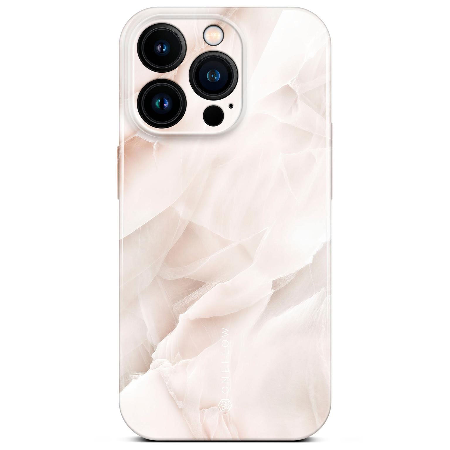 Bliss Cover für iPhone 16 Pro in der Farbe Soft Blush (Braun / Beige)