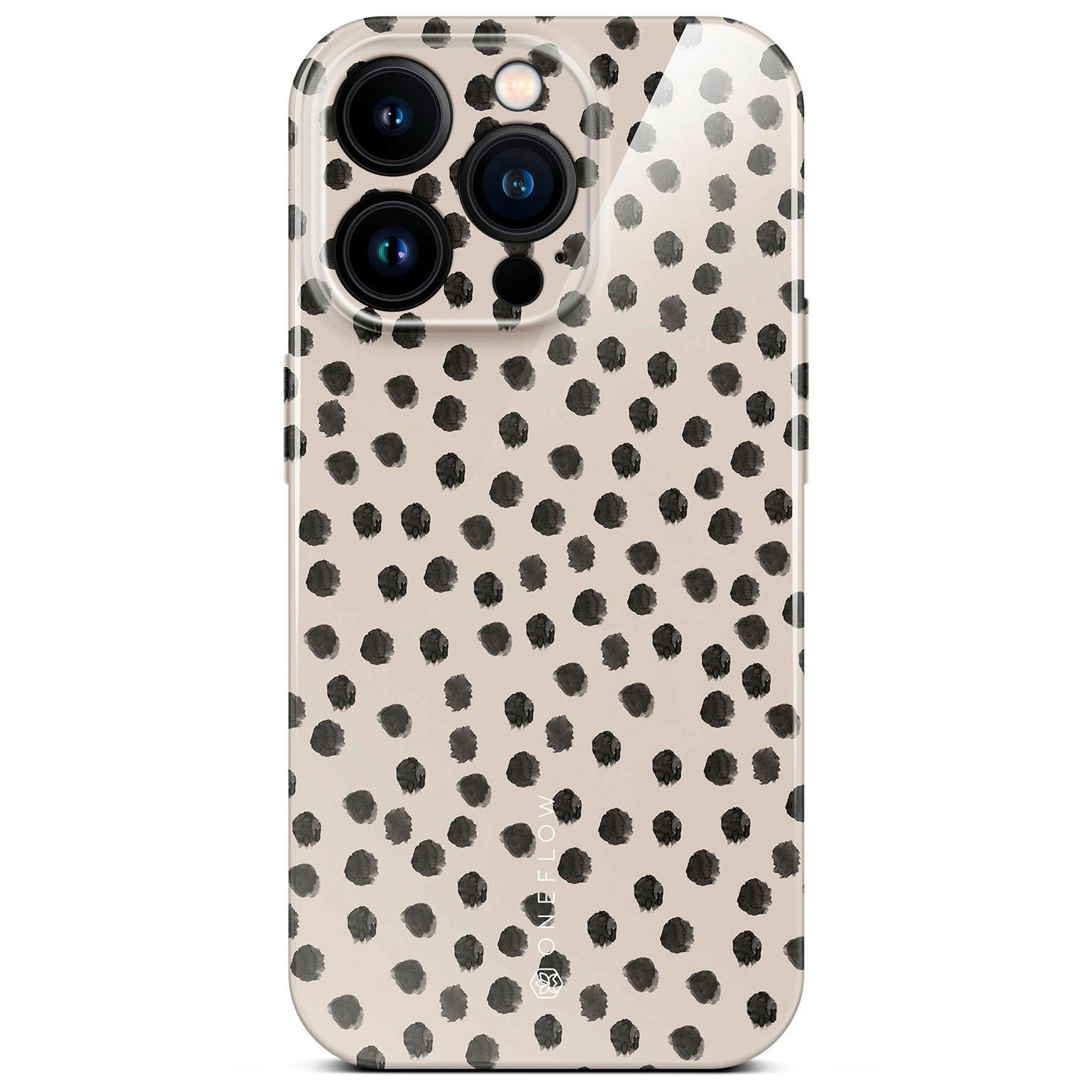Splash Case für iPhone 16 Pro in der Farbe Cookies & Cream (Braun / Beige)