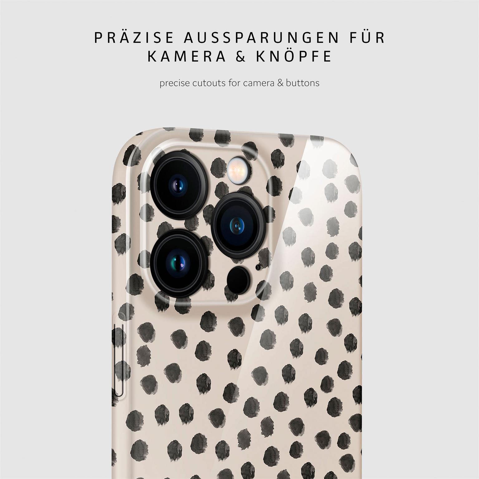 Splash Case für iPhone 16 Pro in der Farbe Cookies & Cream (Braun / Beige)