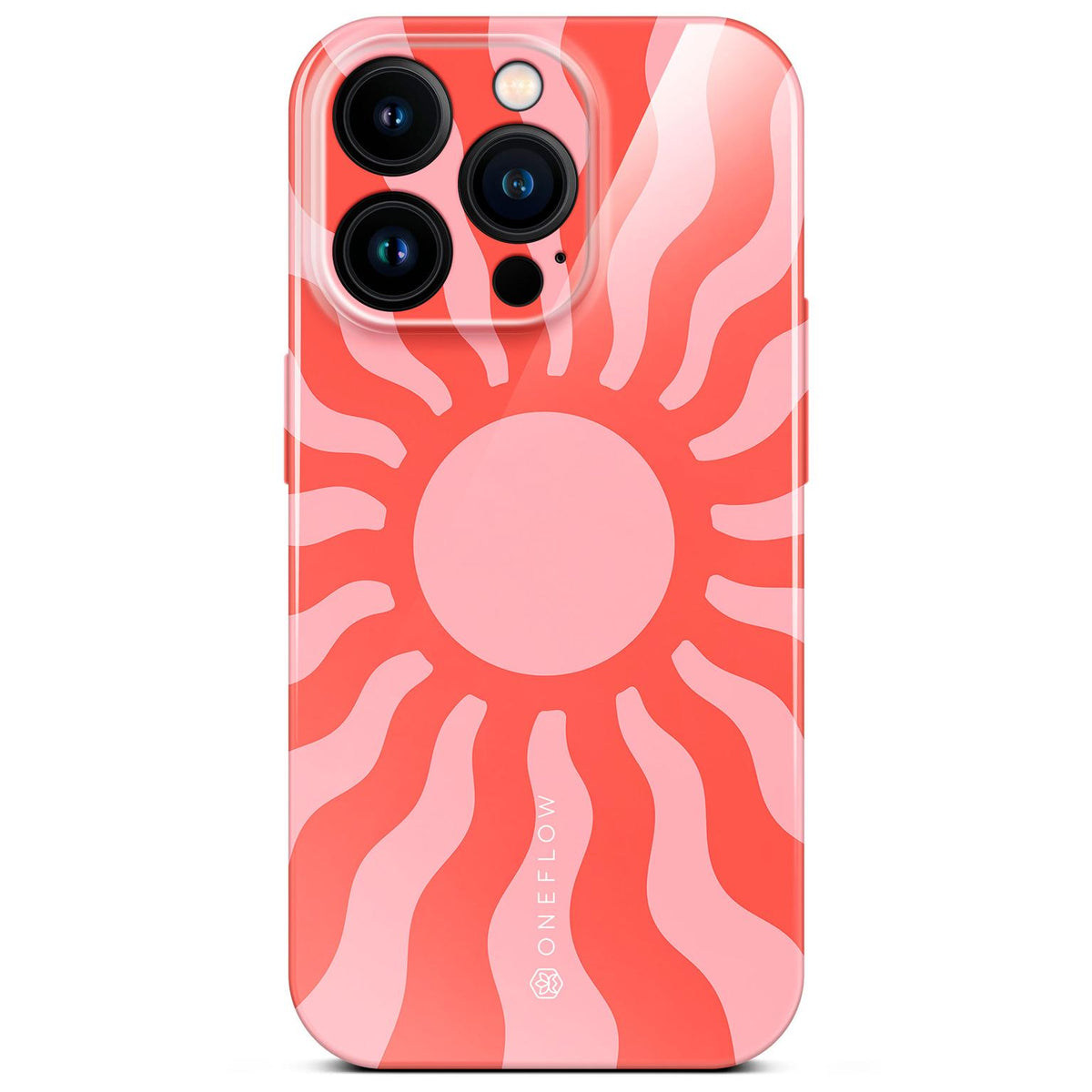 Splash Case für iPhone 16 Pro in der Farbe Hot Aura (Rosa / Pink)