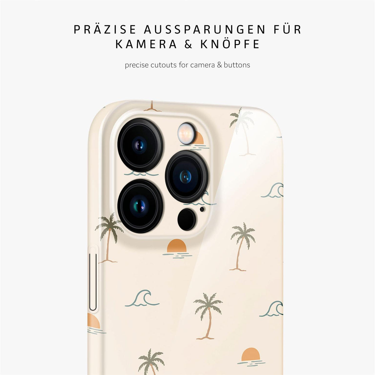 Splash Case für iPhone 16 Pro in der Farbe Palm Break (Mehrfarbig (bunt))