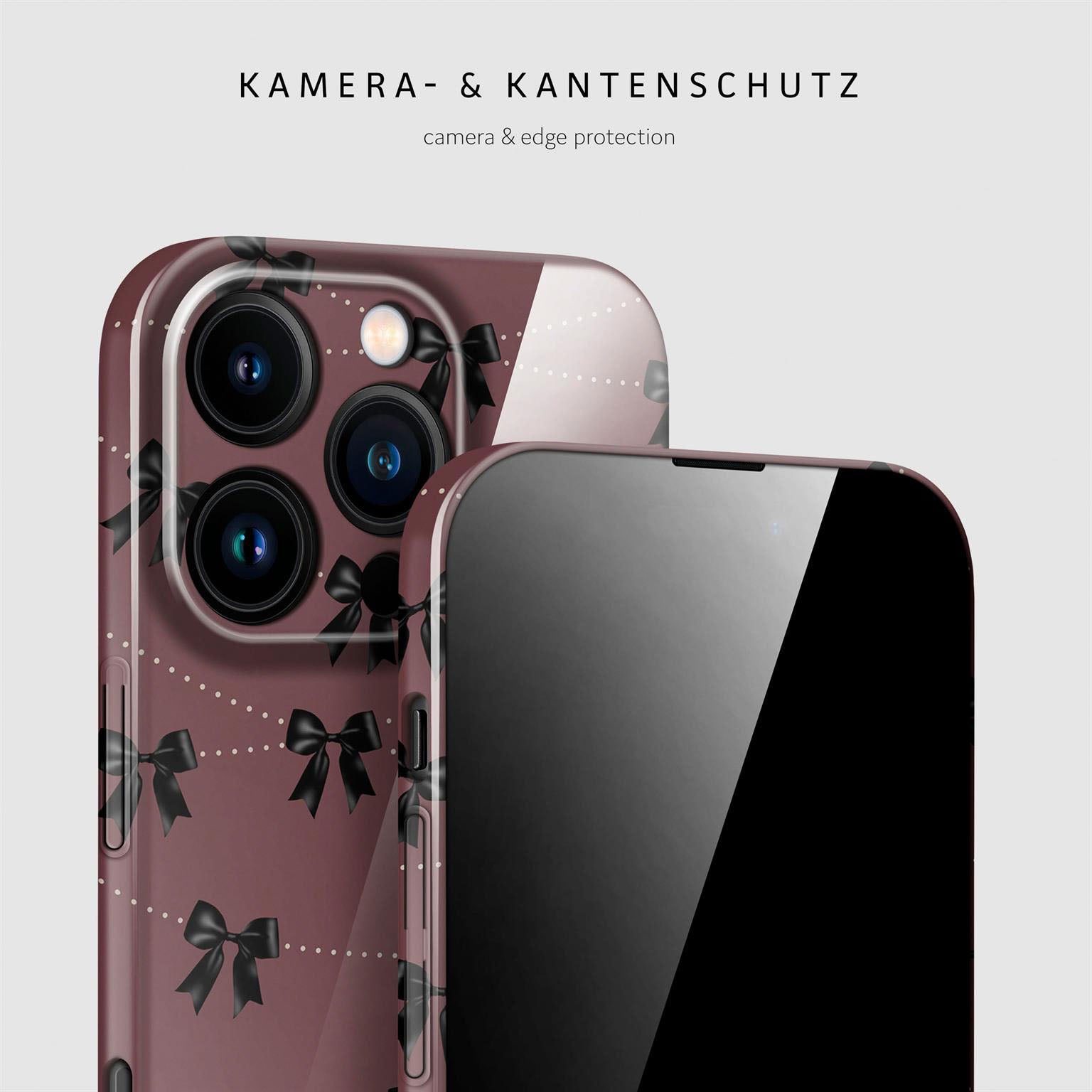 Splash Case für iPhone 16 Pro in der Farbe Parisian Kiss (Rot)
