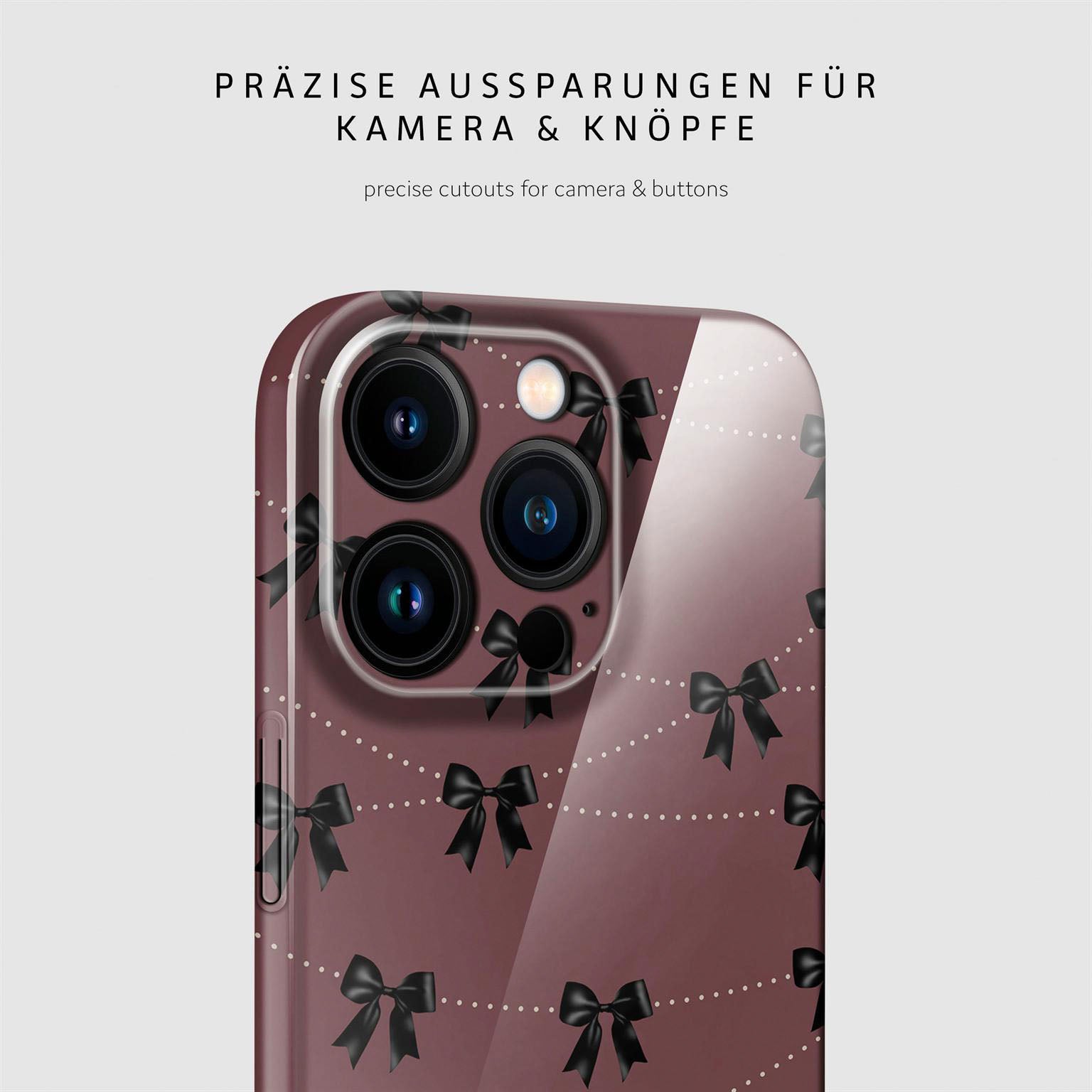 Splash Case für iPhone 16 Pro in der Farbe Parisian Kiss (Rot)