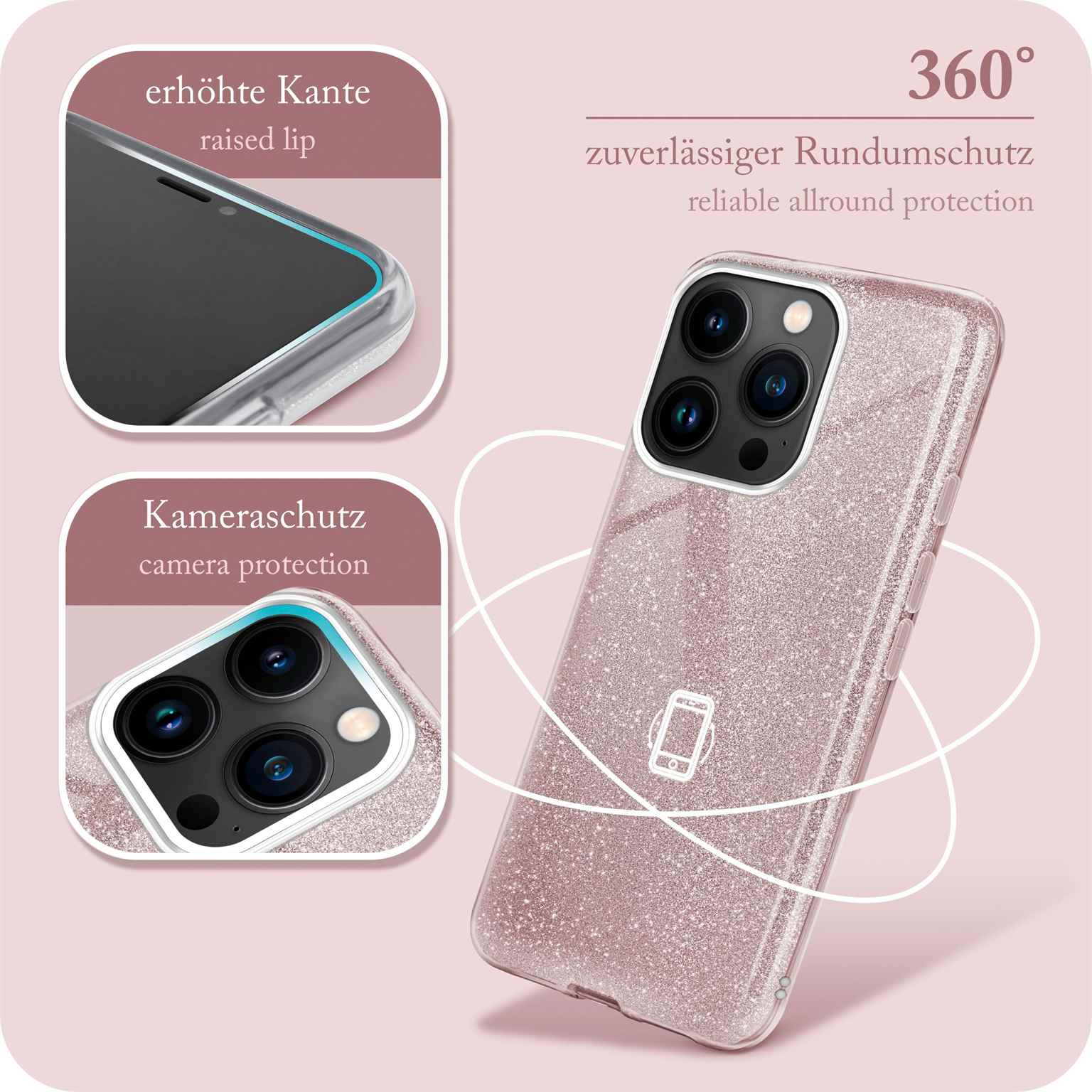 Glitter Case für iPhone 16 Pro Max