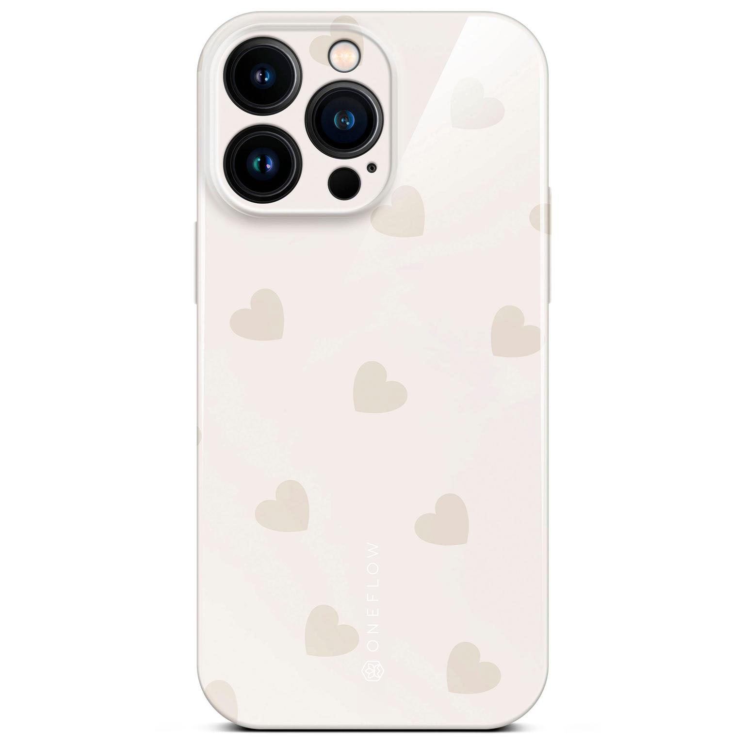 Splash Case für iPhone 16 Pro Max in der Farbe Latte Love (Braun / Beige)