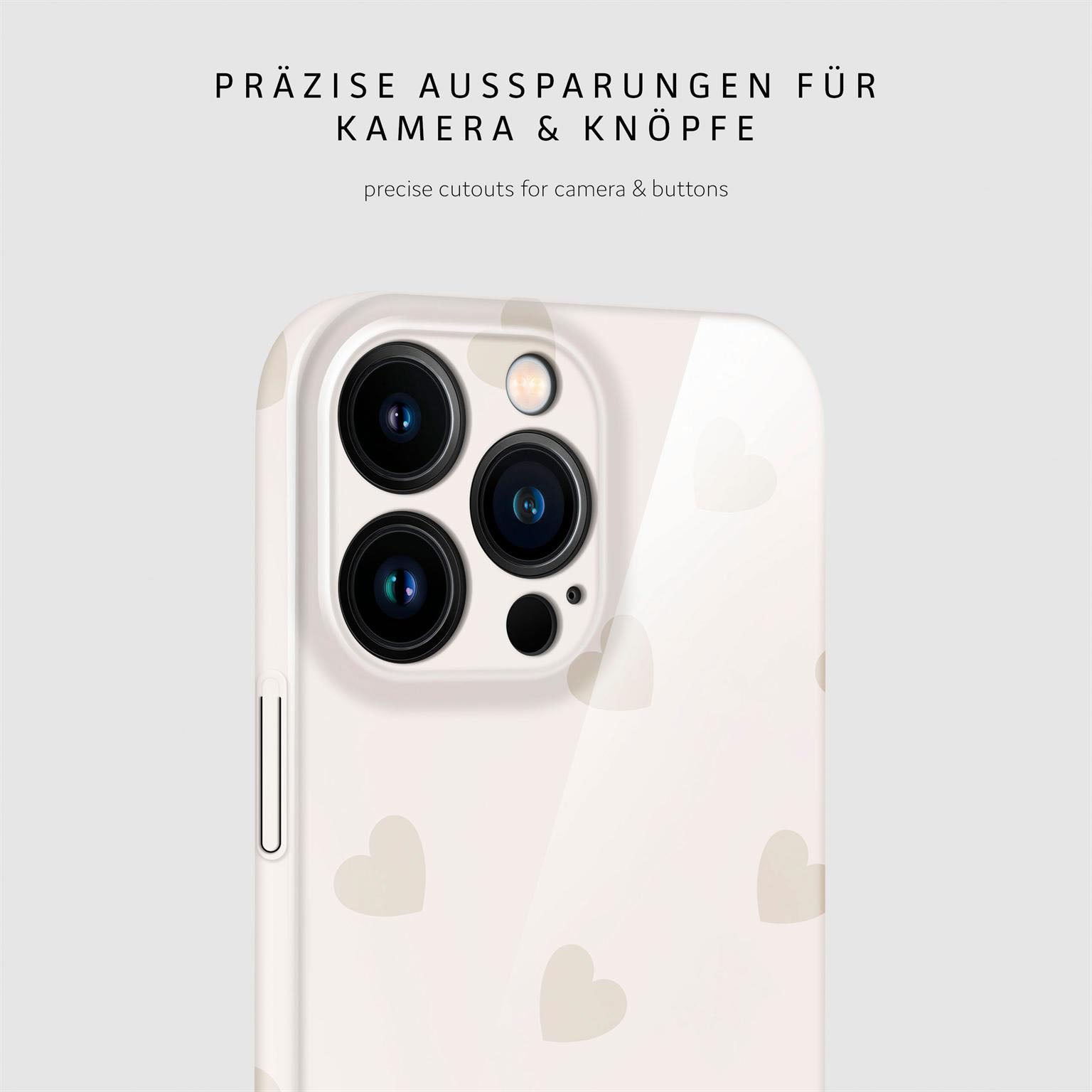 Splash Case für iPhone 16 Pro Max in der Farbe Latte Love (Braun / Beige)