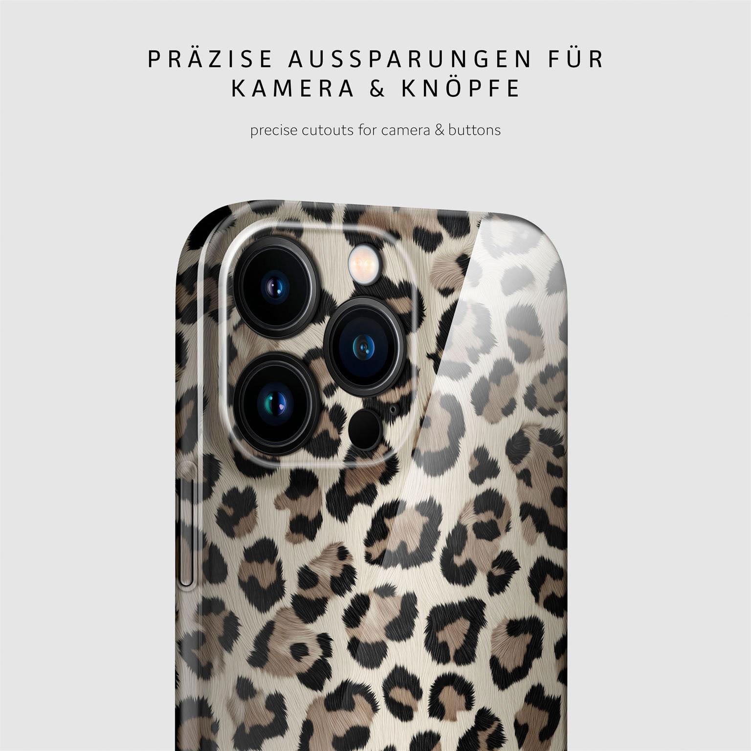 Wild Cover für iPhone 16 Pro Max in der Farbe Golden Leopard (Gold)