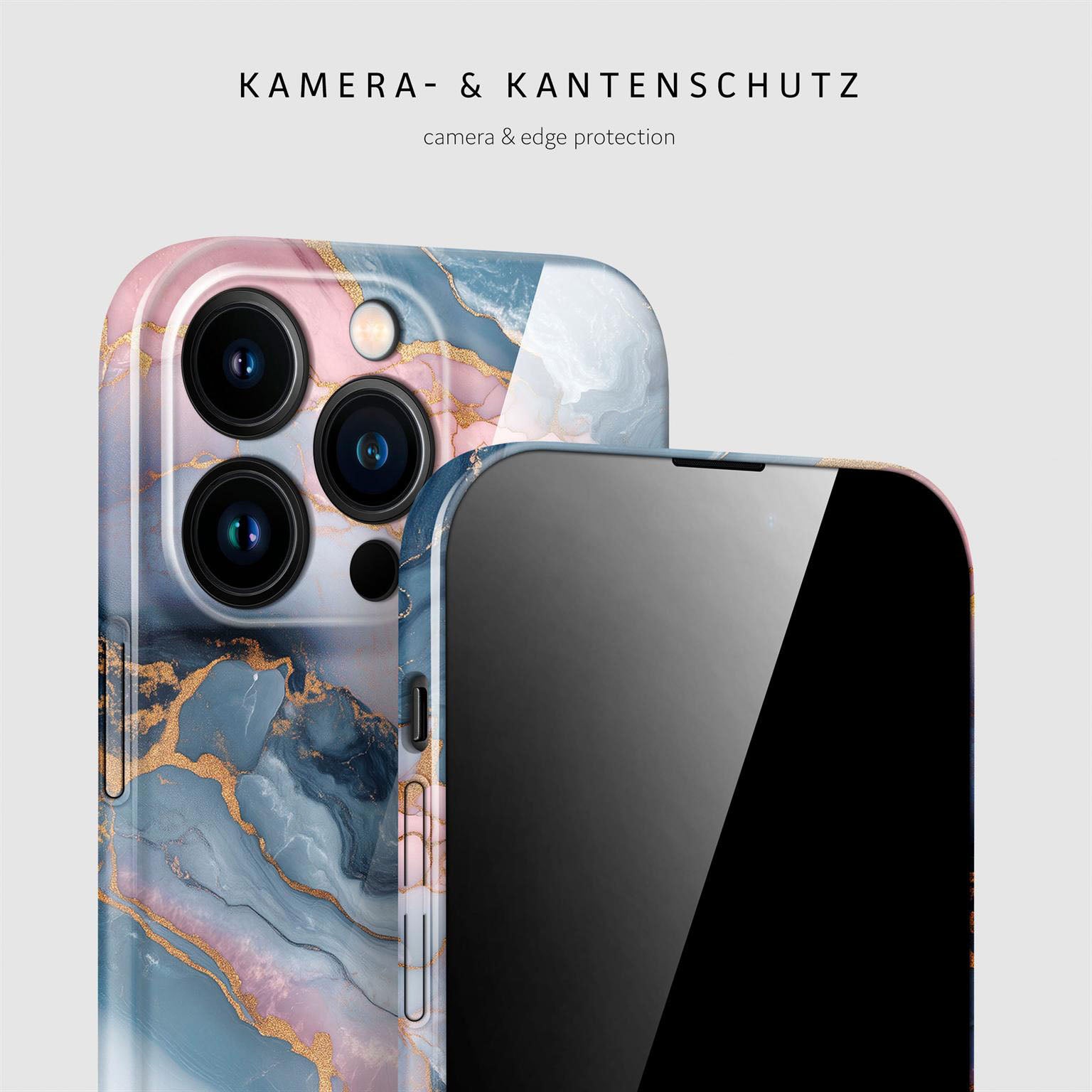 Bliss Cover für iPhone 16 Pro Max in der Farbe Aurora Lagoon (Mehrfarbig (bunt))