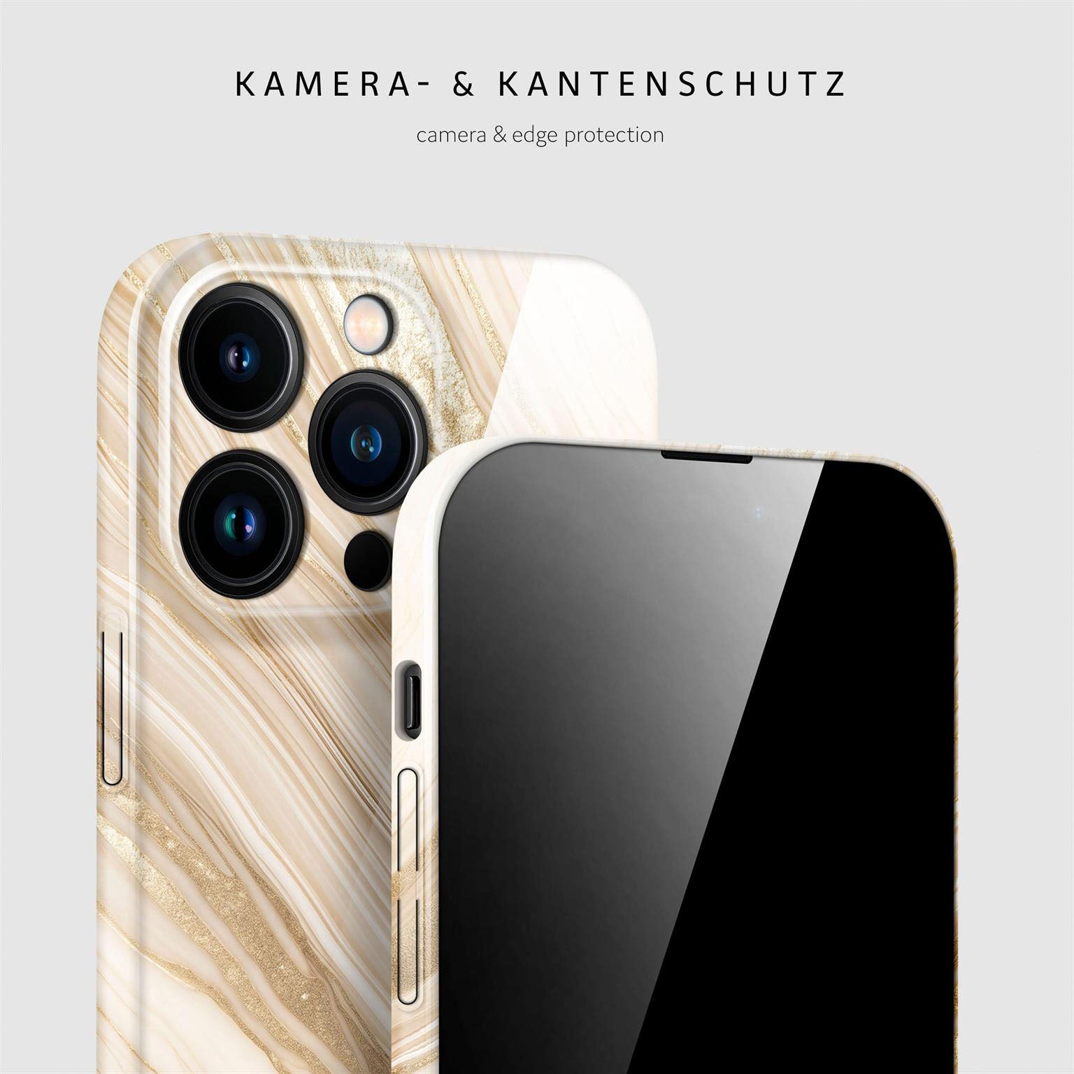 Bliss Cover für iPhone 16 Pro Max in der Farbe Sand Dune (Braun / Beige)
