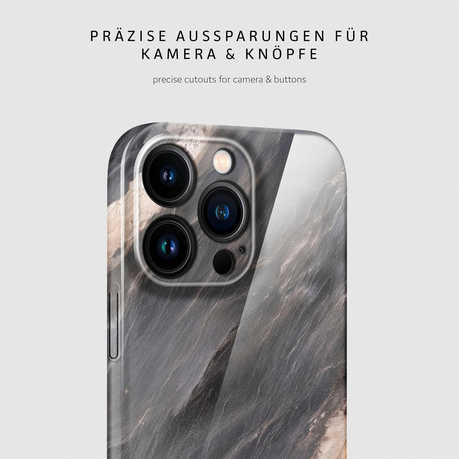 Bliss Cover für iPhone 16 Pro Max in der Farbe Slate Horizon (Grau)